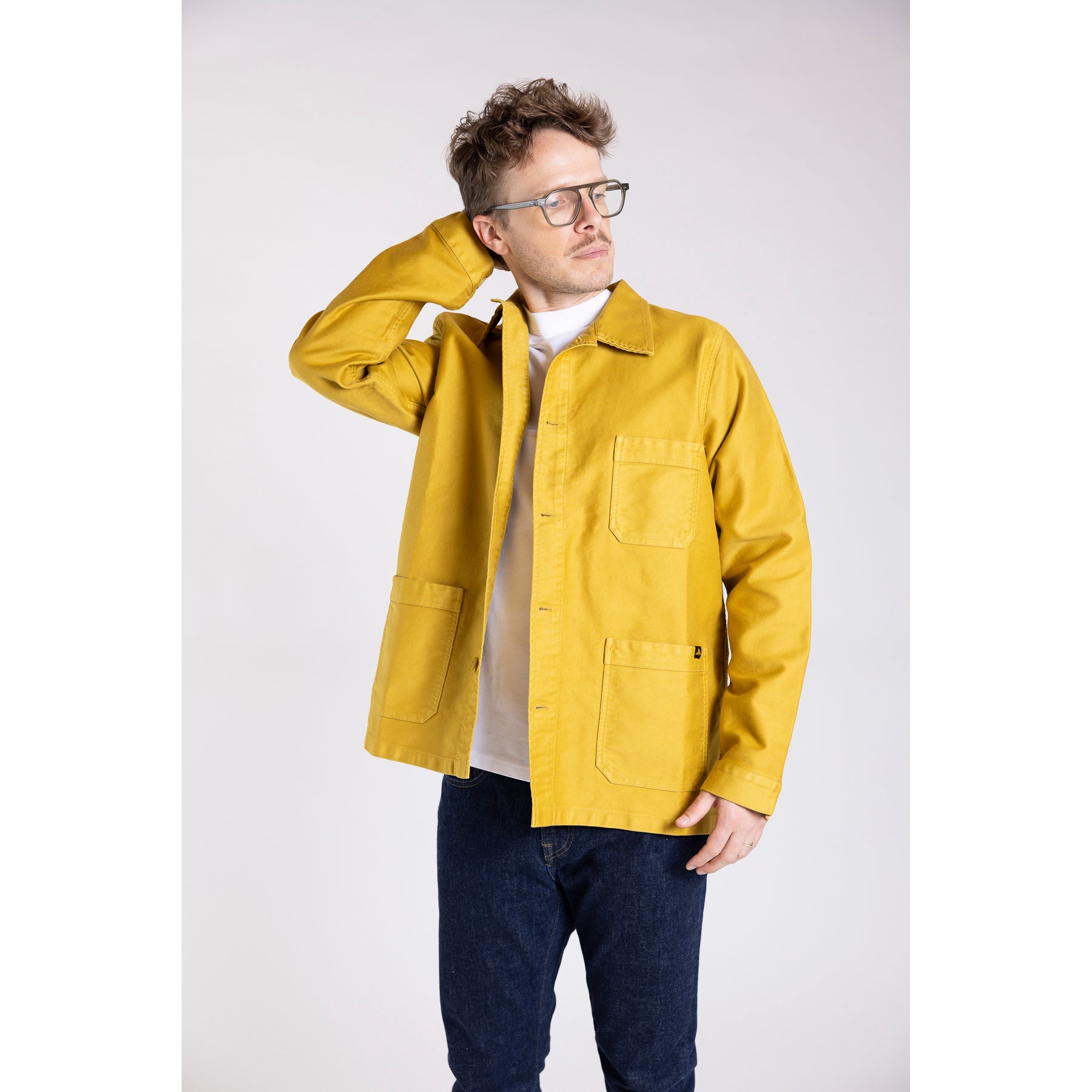 Le Mont Saint Michel Work Jacket Citrus | Clove & Creek