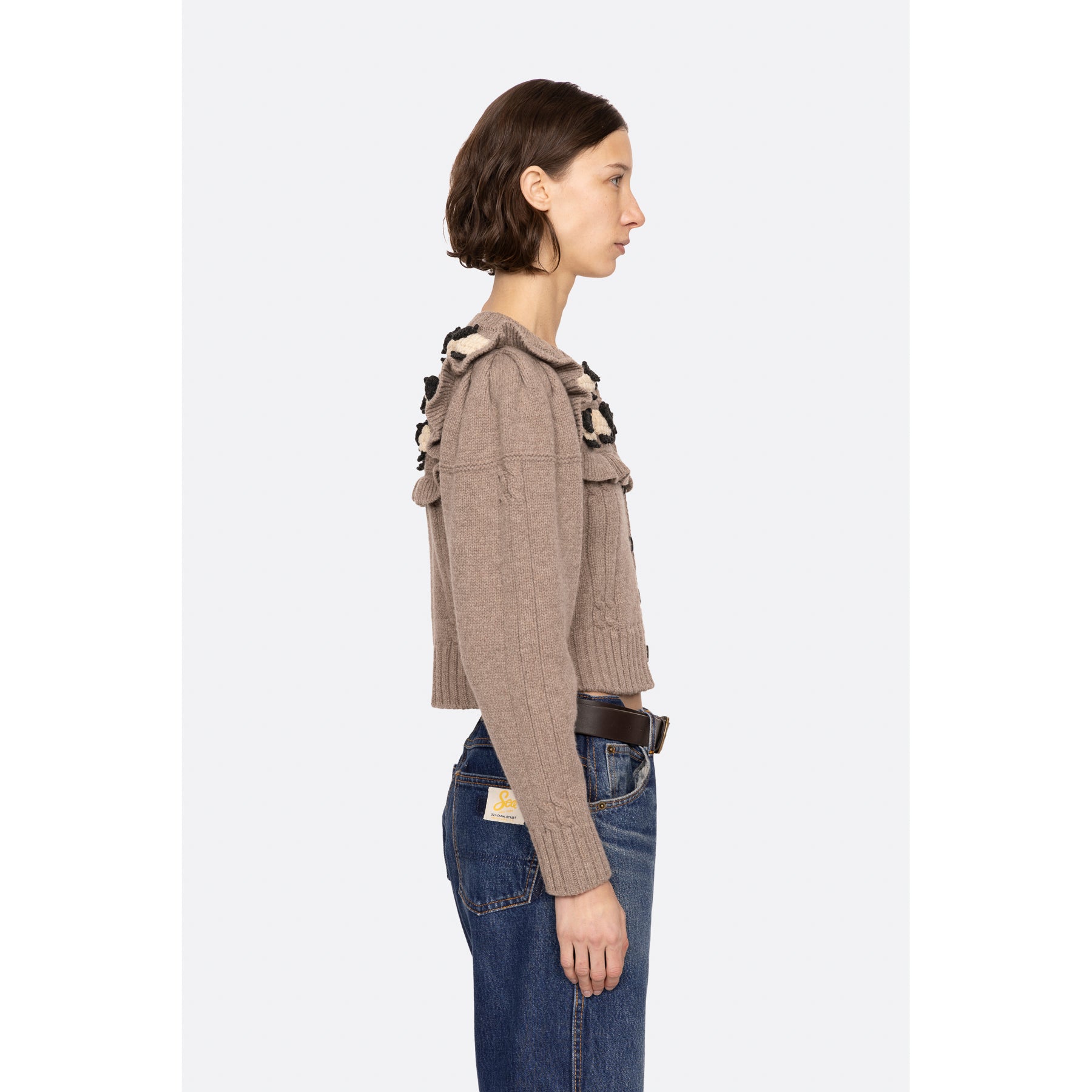 Sea New York Benny Sheep Crochet Cardigan | Clove & Creek