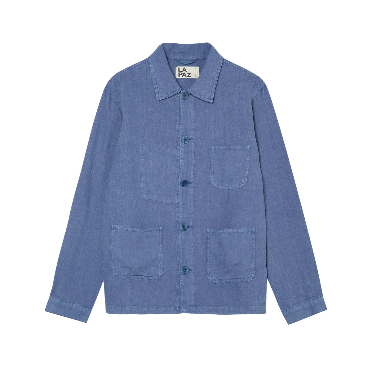 La Paz Baptista Linen Indigo Jacket | Clove & Creek