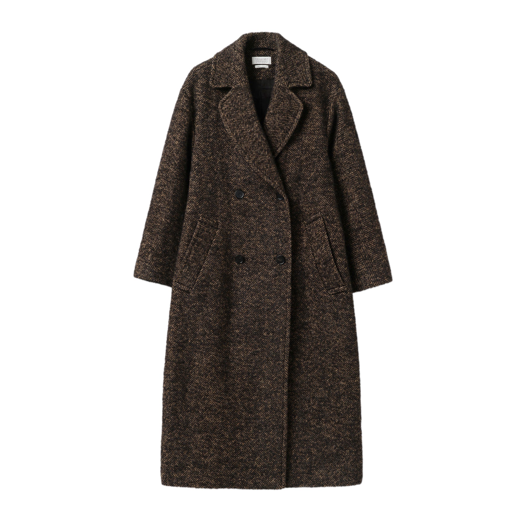 【22AW】WOOL ALPACA HERRINGBONE TWEED COAT TOAST.jpg?v=1757616704&width=1200