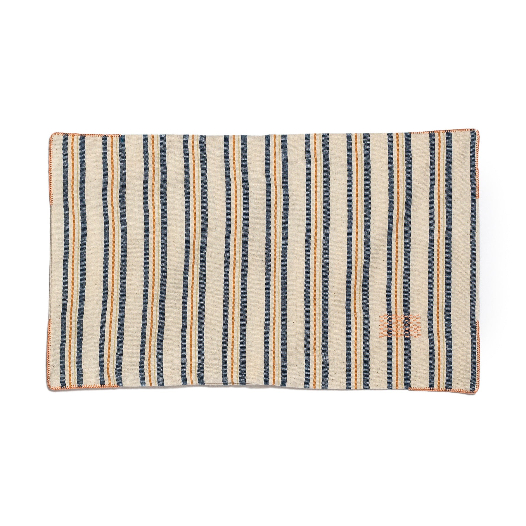 Toast Fjord Stripe Rectangular Pillow