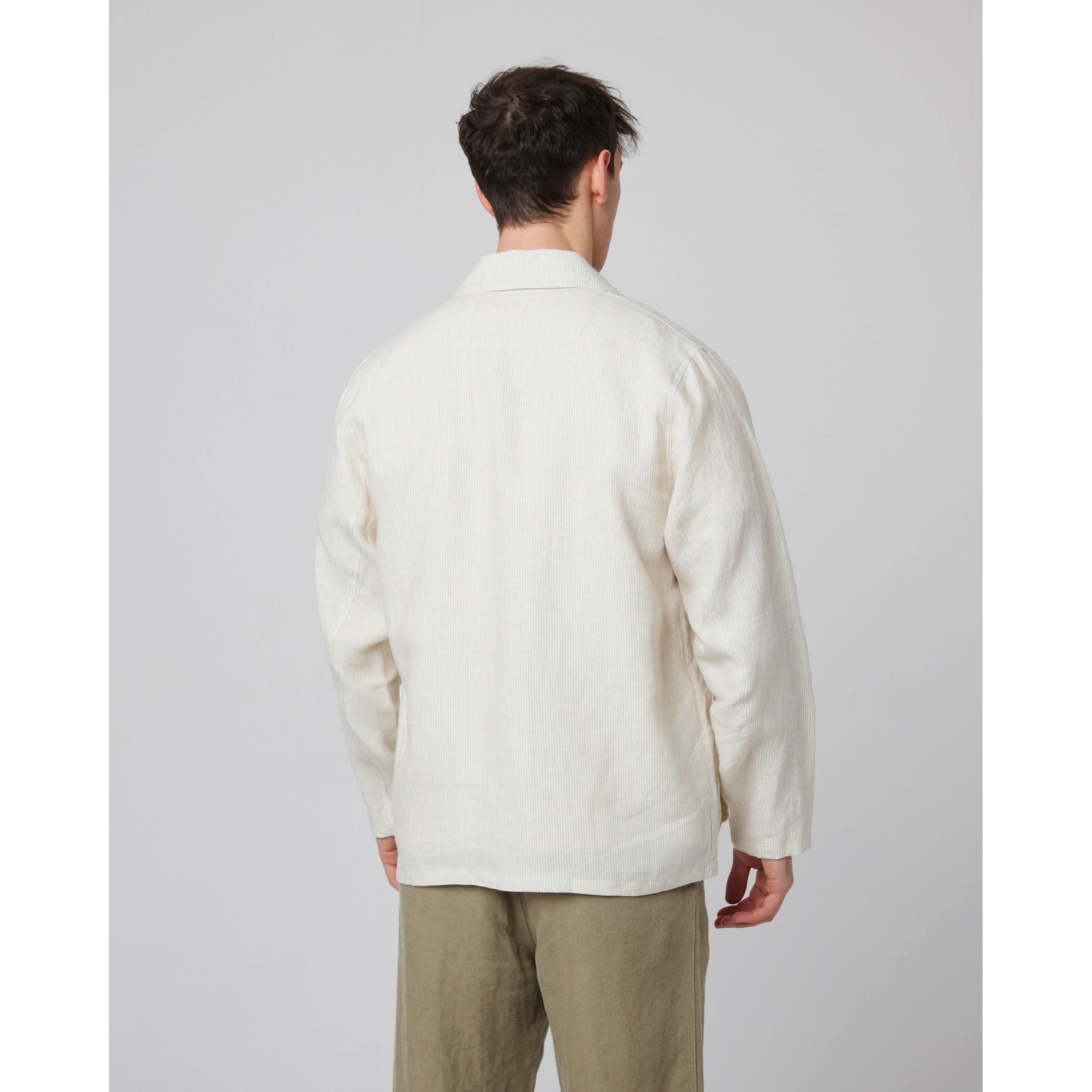 ARGUE MAILLE BLANCHE LINEN JACKETベージュレア‼️ Peregrine Windsor Linen Jacket | Clove & Creek