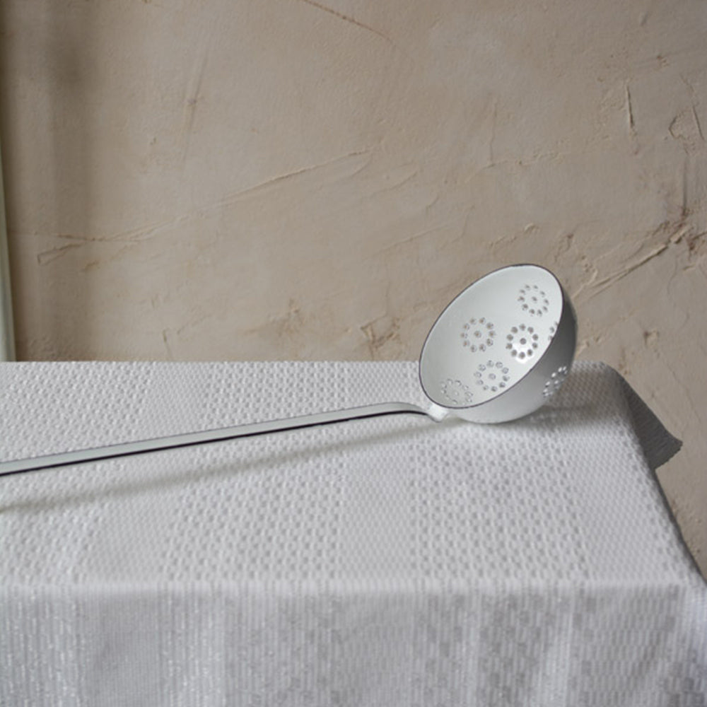 Riess Enamel Skimming Ladle Clove & Creek