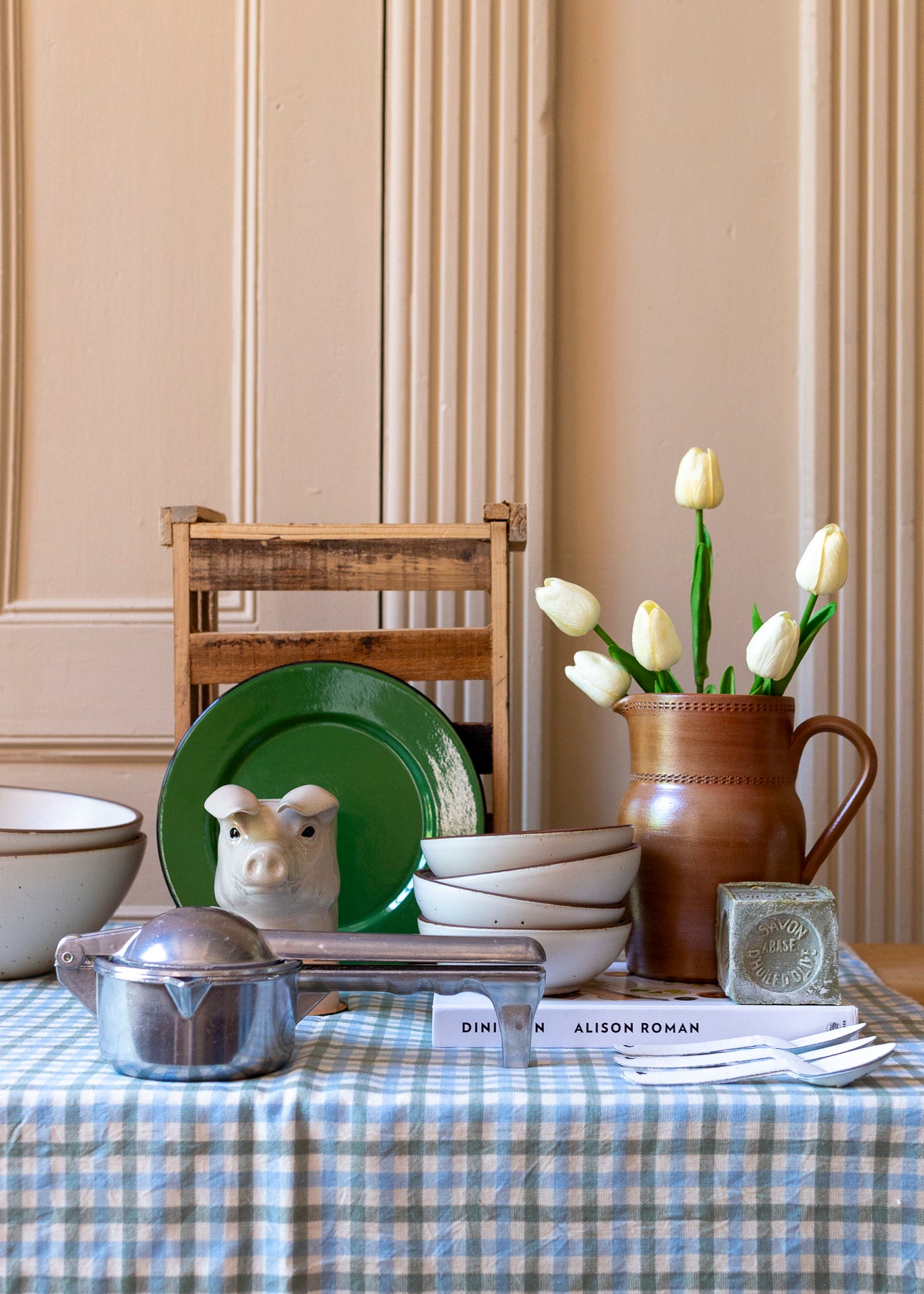 Heather Taylor Home Willow Tablecloth