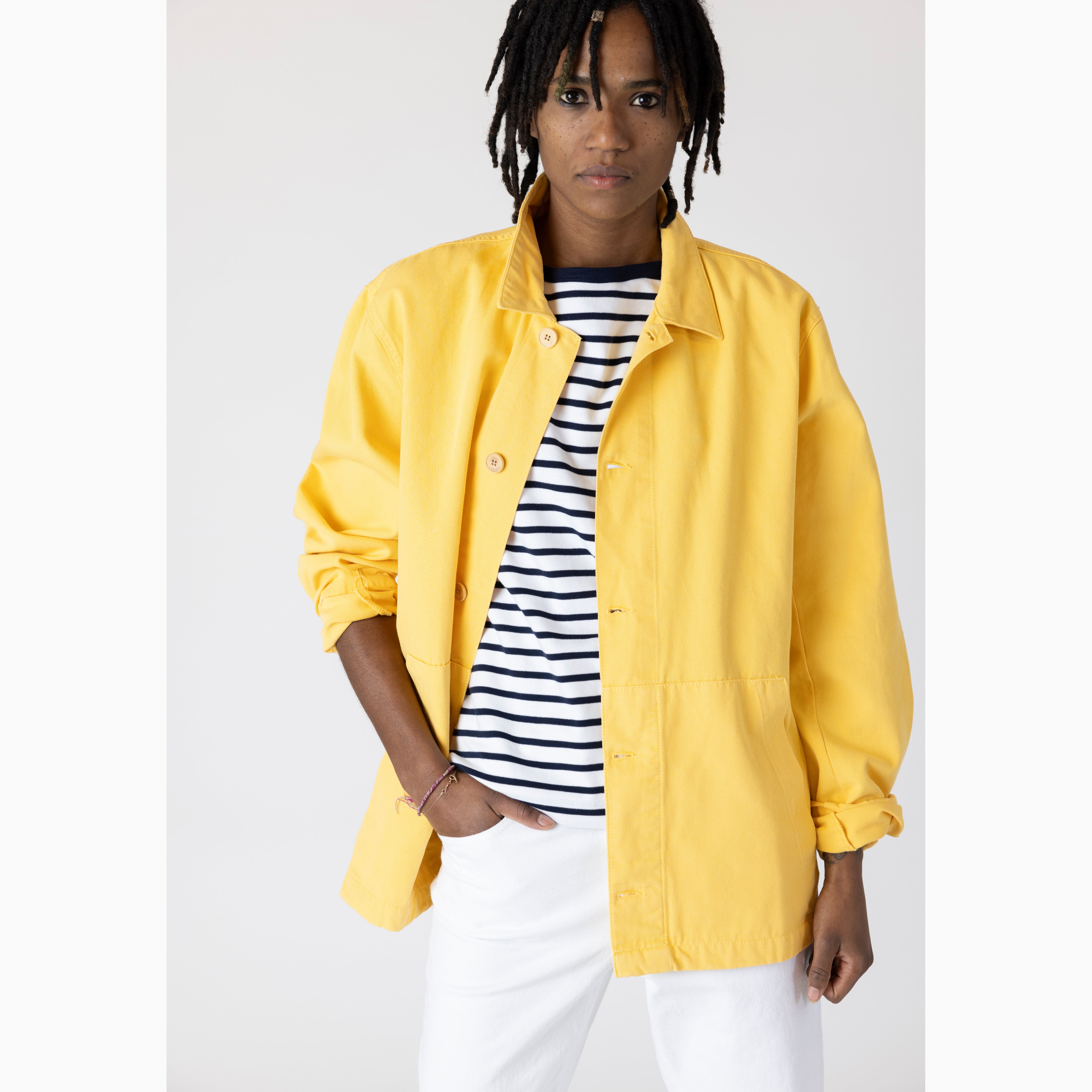 Armor Lux Fisherman's Jacket Yellow | Clove & Creek