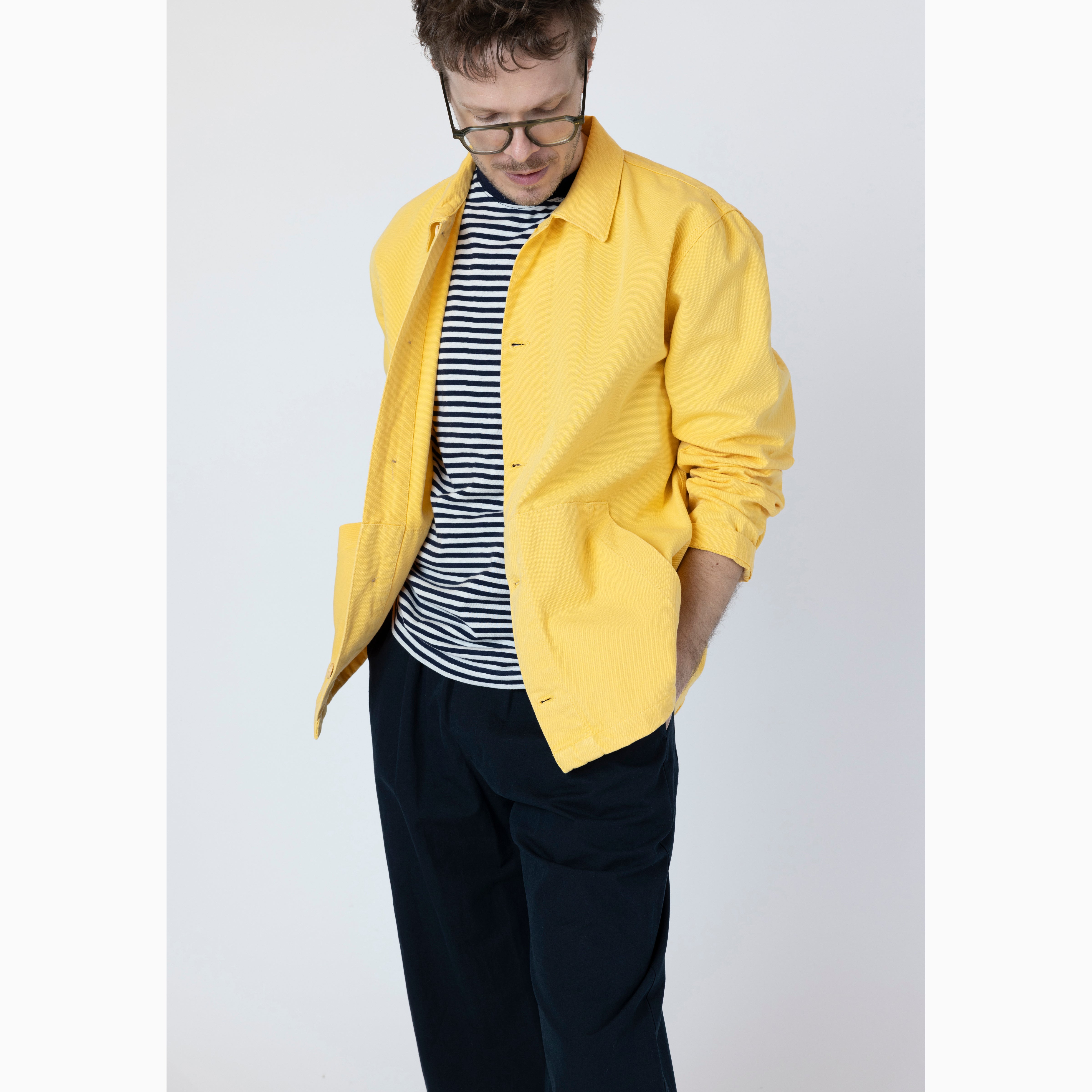 Armor Lux Fisherman's Jacket Yellow | Clove & Creek