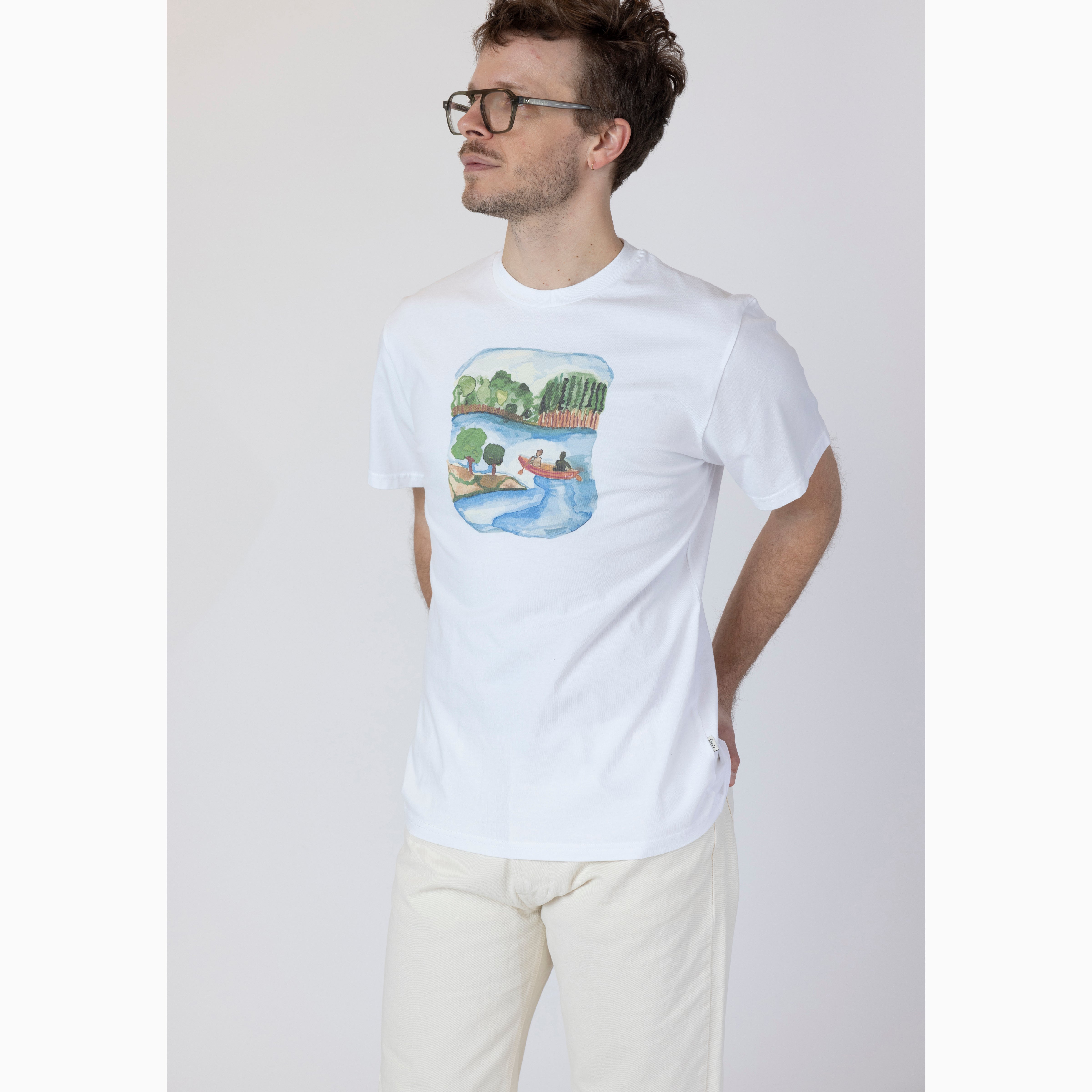 Foret Canoe T-Shirt White