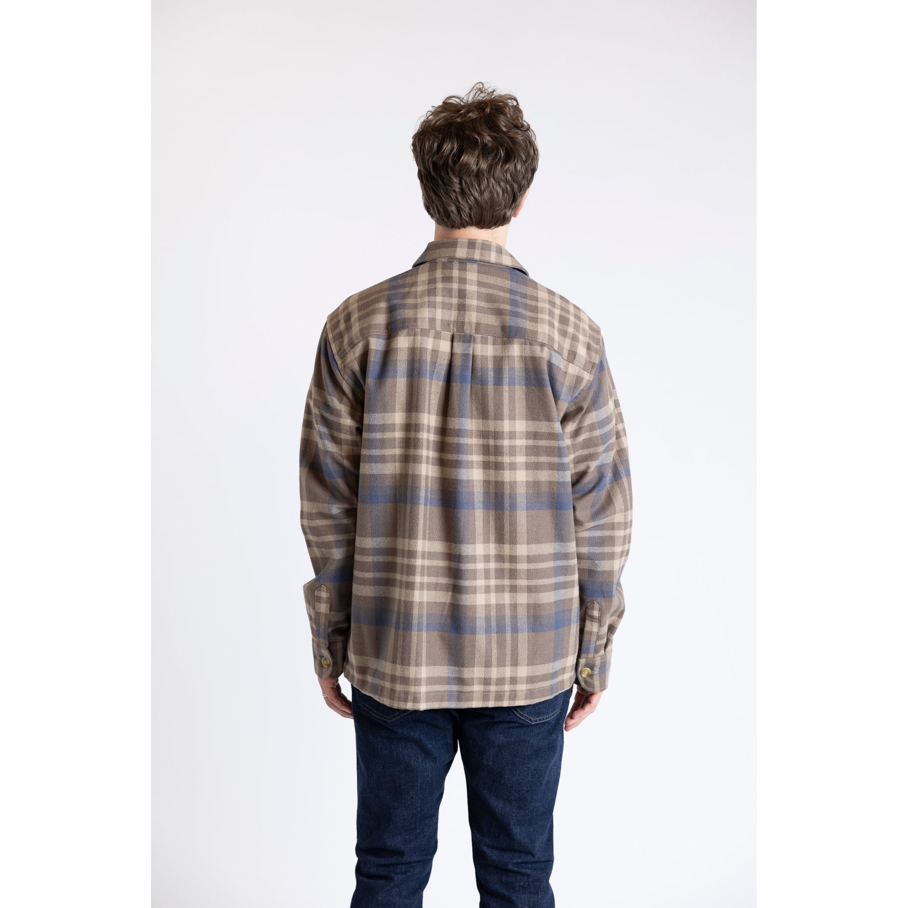 Foret Cabin Zip Shirt Check