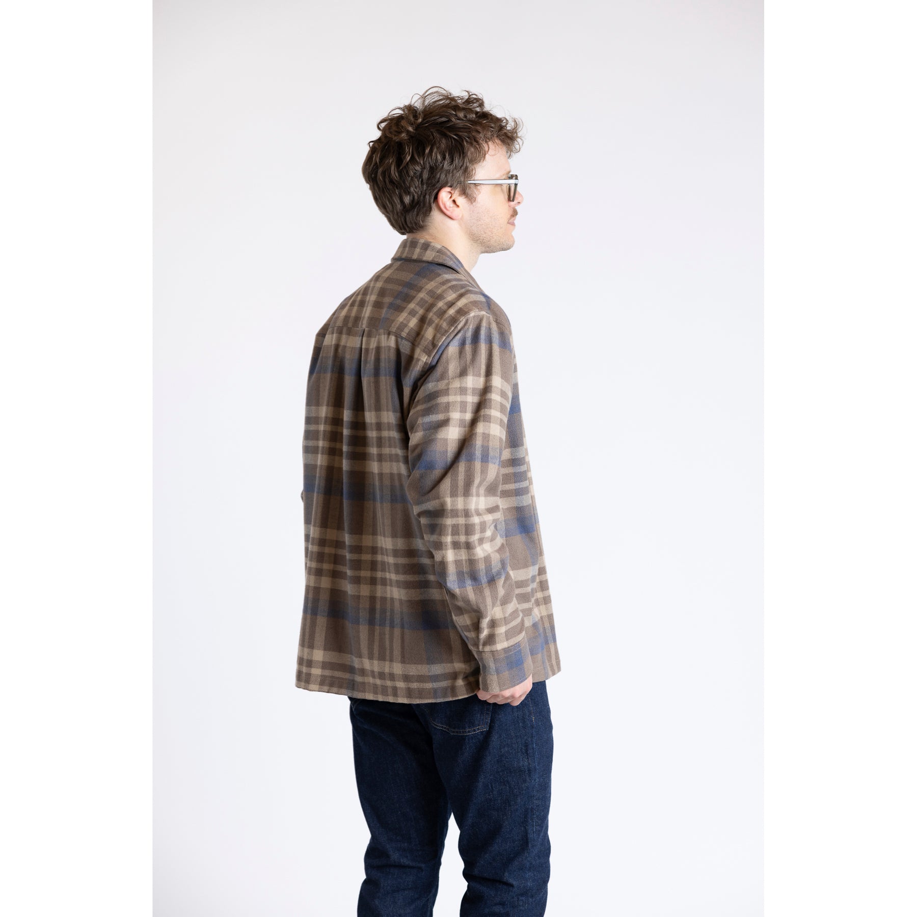 Foret Cabin Zip Shirt Check