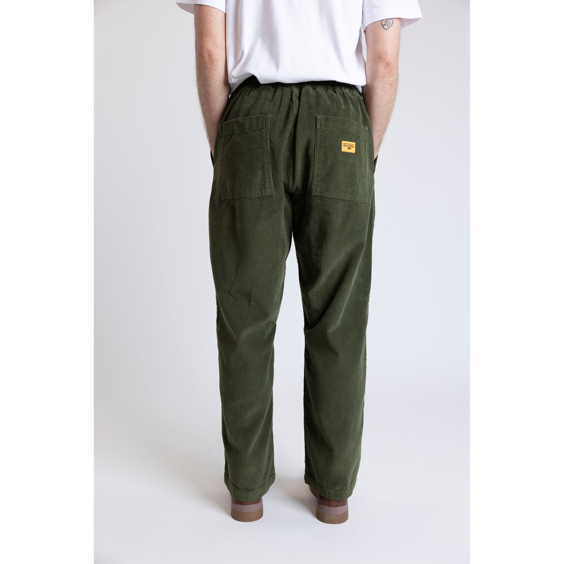 Service Works Corduroy Chef Pant Olive