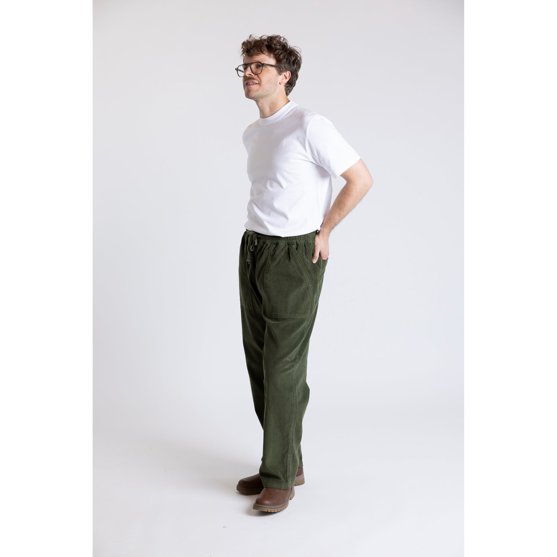 Service Works Corduroy Chef Pant Olive