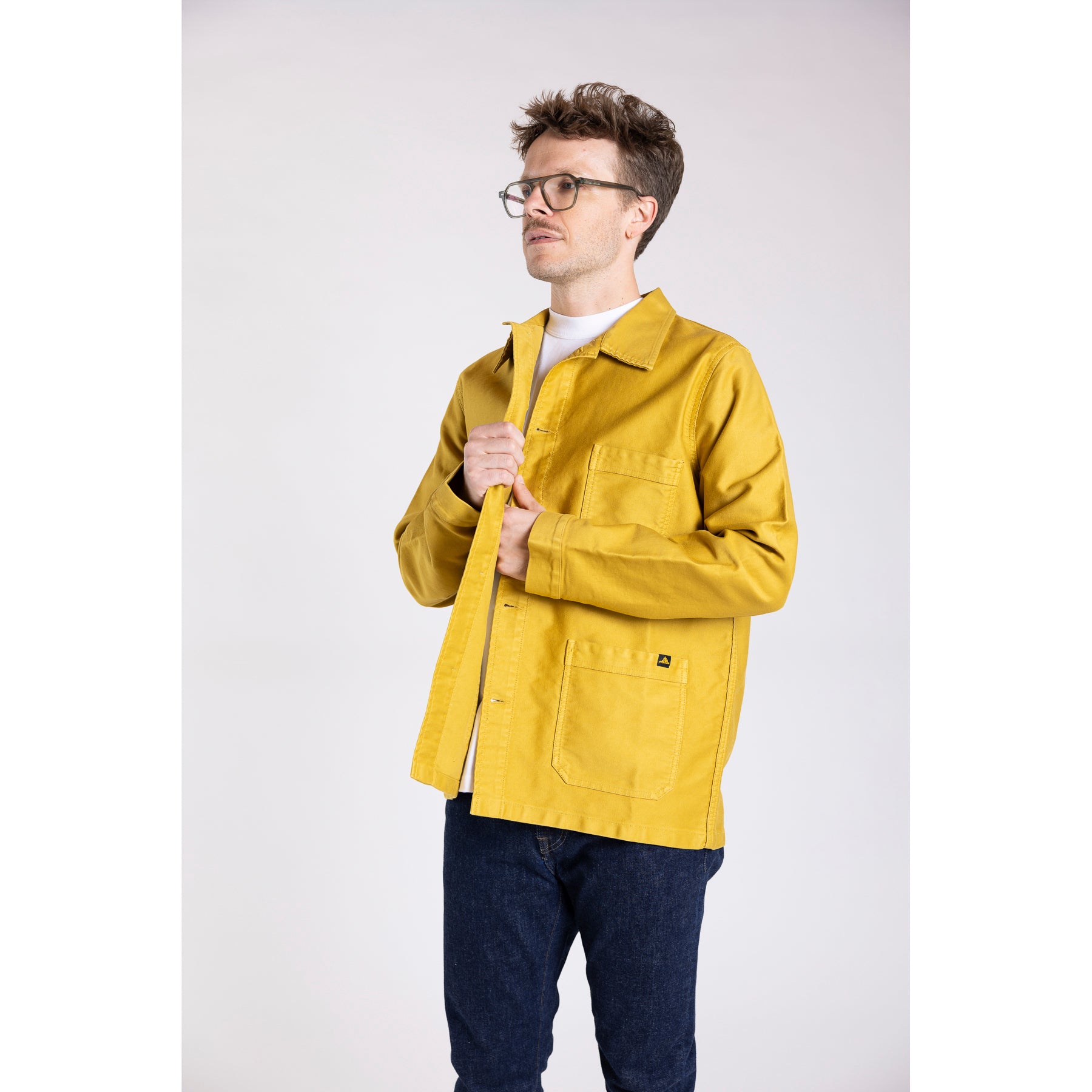 LIBERE WORK JACKET Sサイズ Le Mont Saint Michel Work Jacket Citrus | Clove & Creek