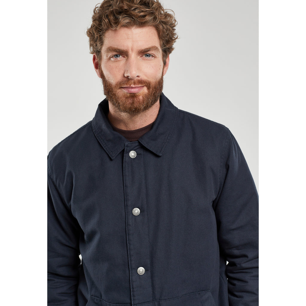 Armor Lux Quilted Fisherman's Navy Jacket