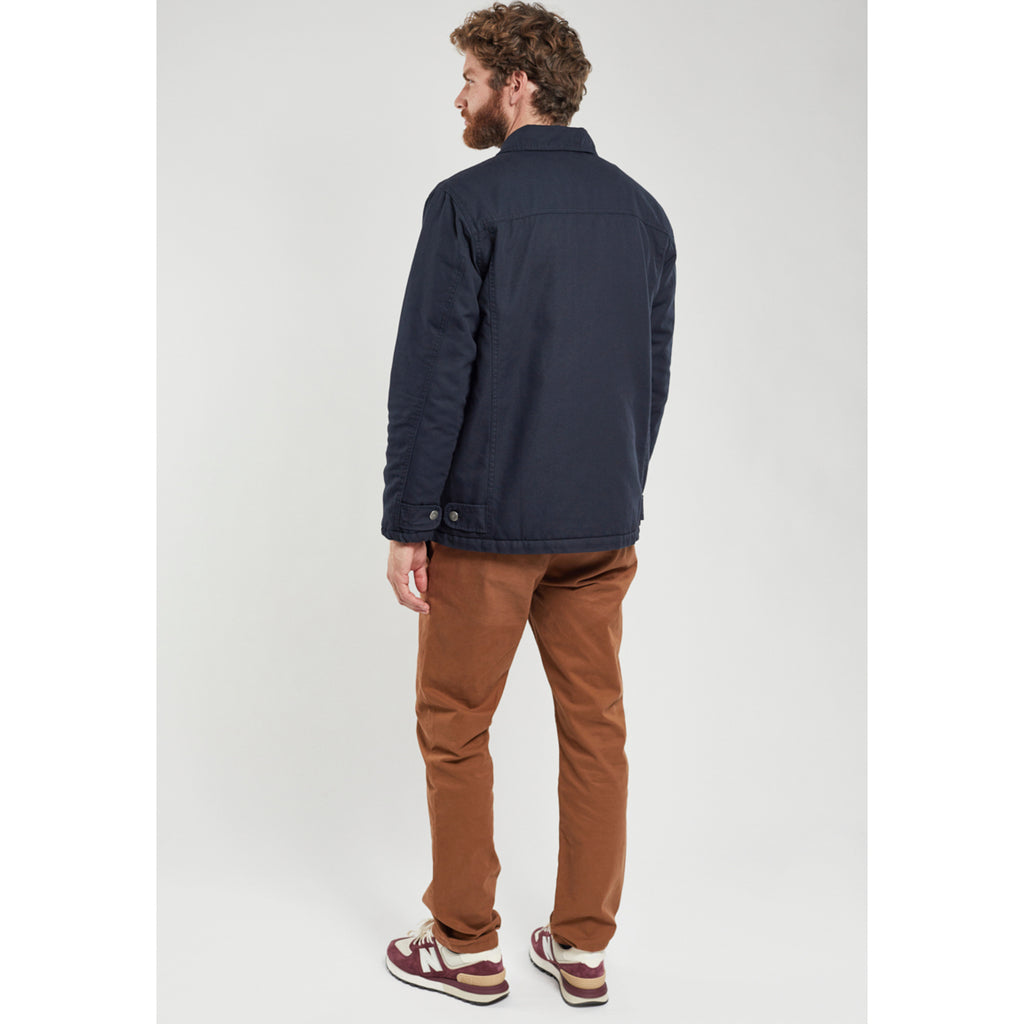 Armor Lux Quilted Fisherman's Navy Jacket