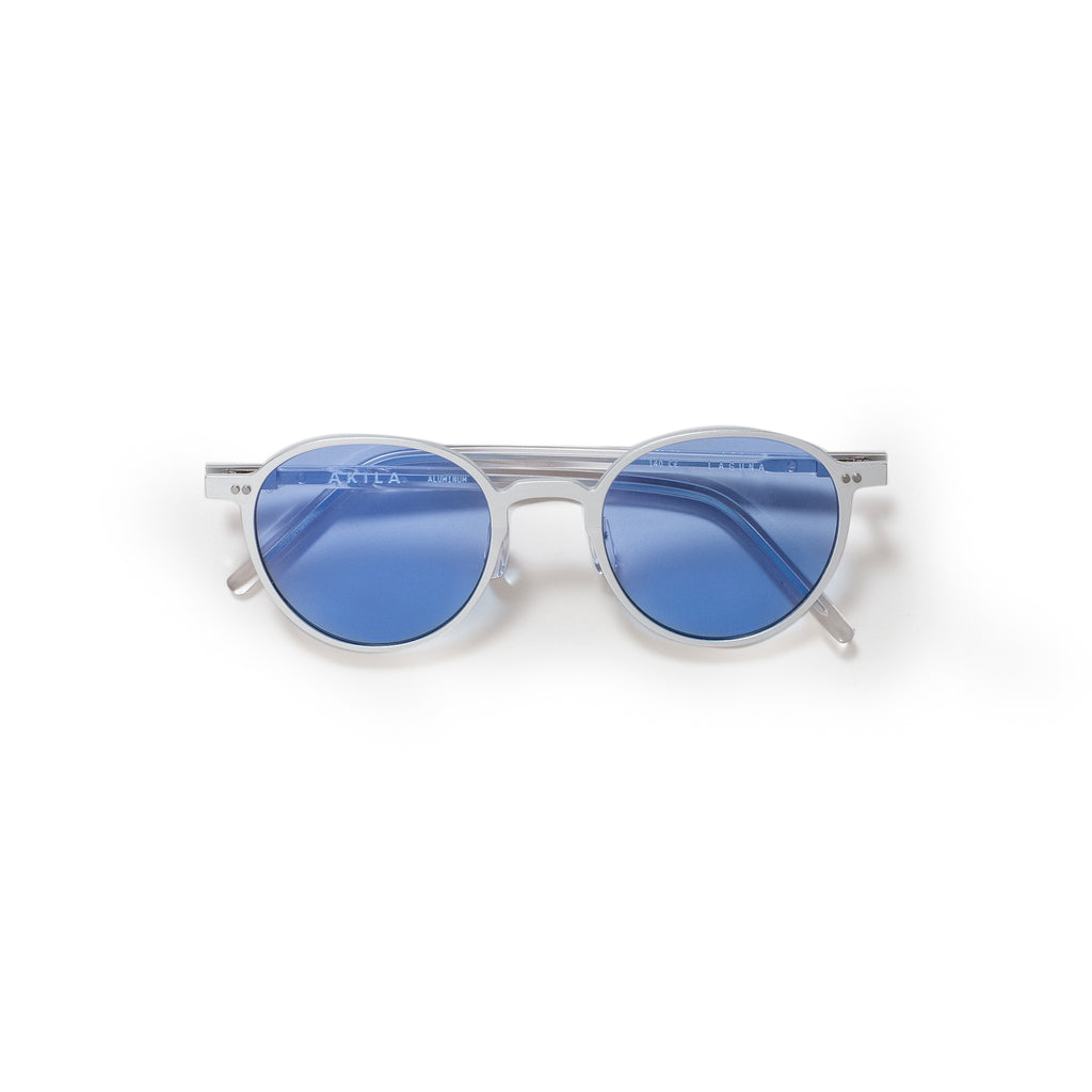Akila Laguna Silver and Blue Sunglasses