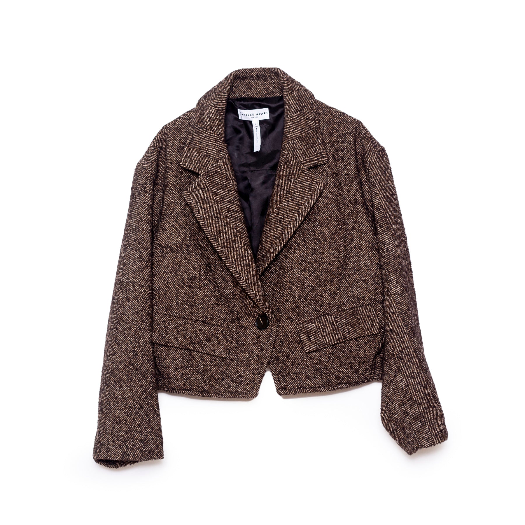 Apiece Apart Cropped Back Jacket