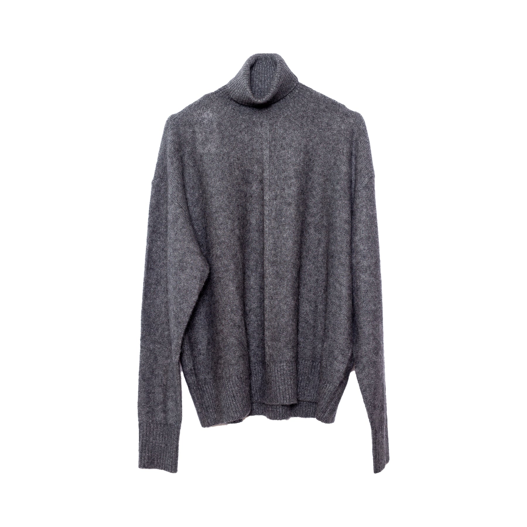 Apiece Apart Softest Tissue Weight Turtleneck in Charcoal