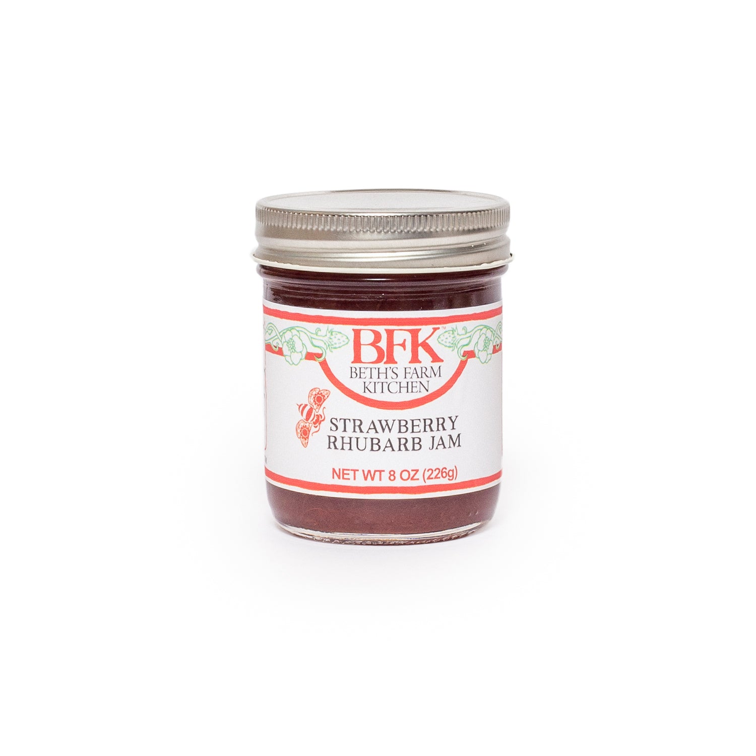 Beth's Farm Kitchen Strawberry Rhubarb Jam