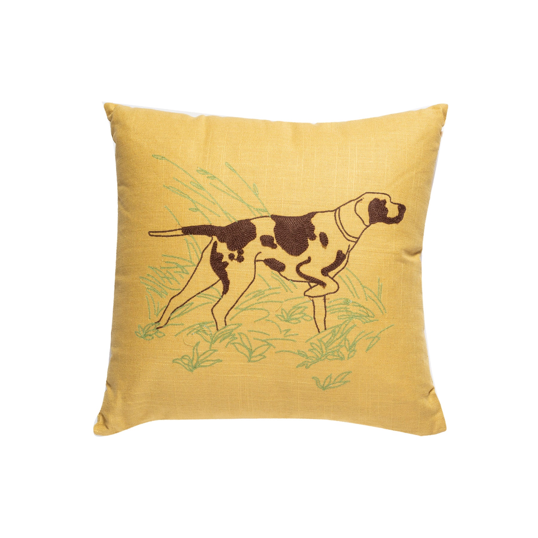 Camp Wandawega Pointer Chainstiched Pillow