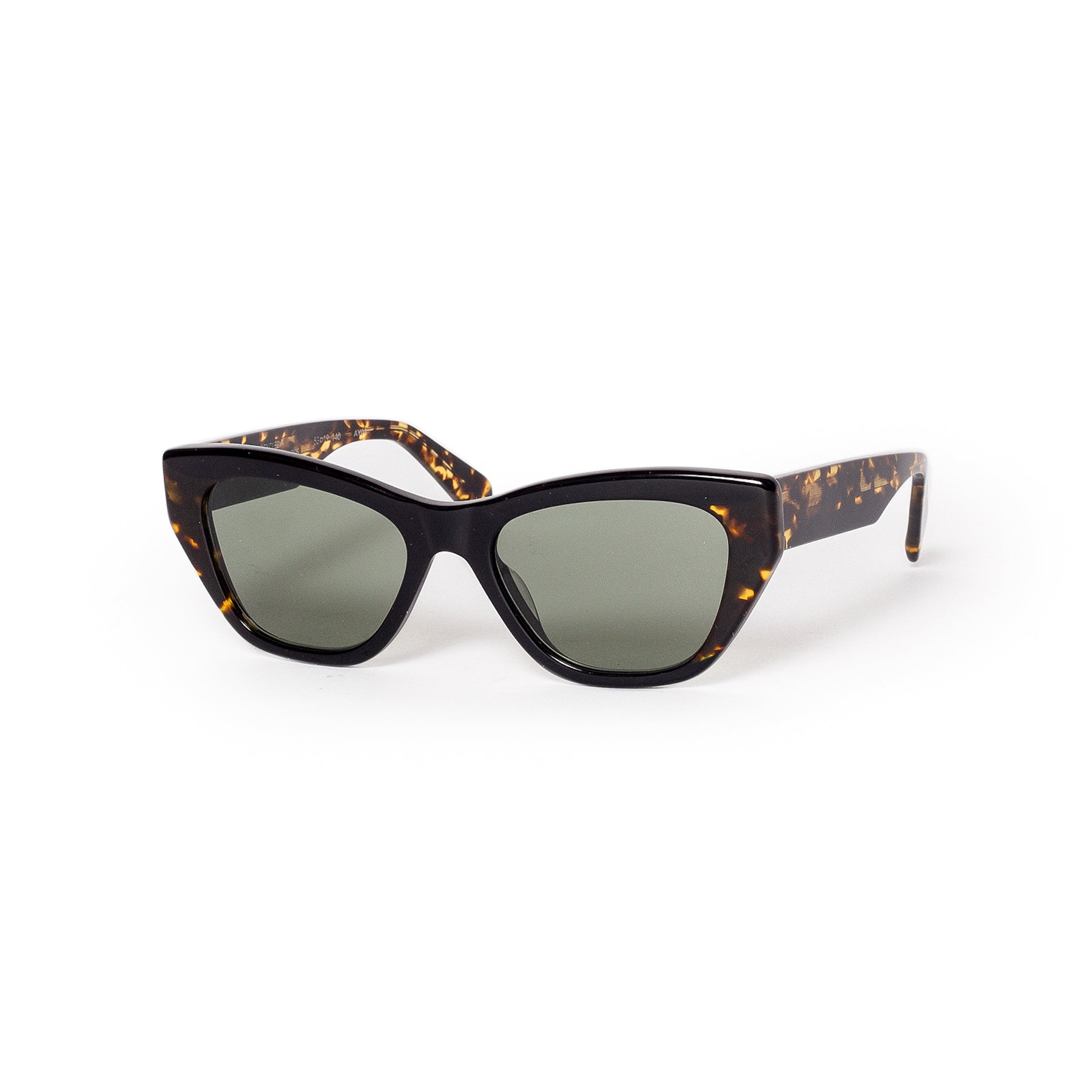 Carla Colour Ayres McQueen Black Tortoise Sunglasses