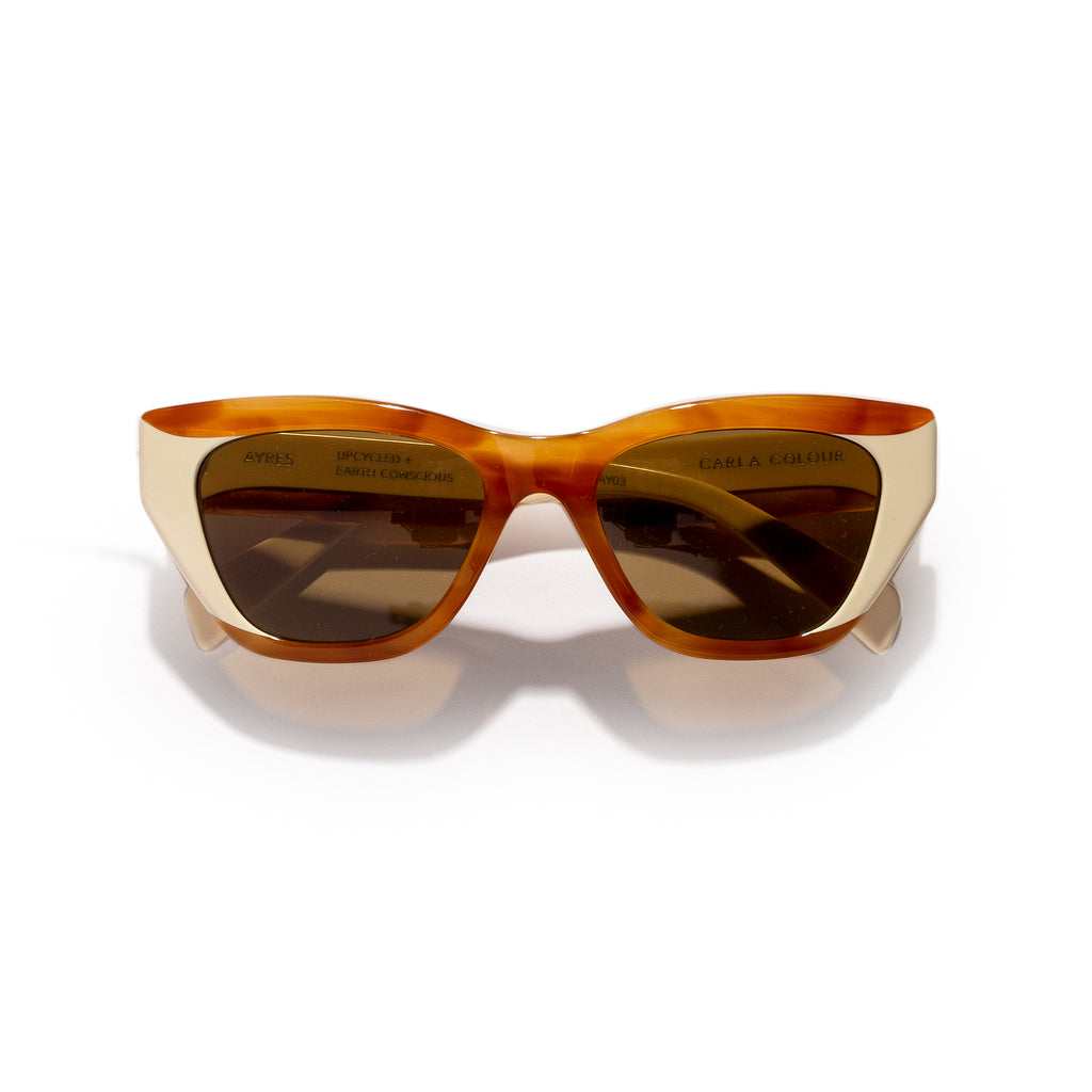 Carla Colour Ayres Riviera Tortoise Sunglasses
