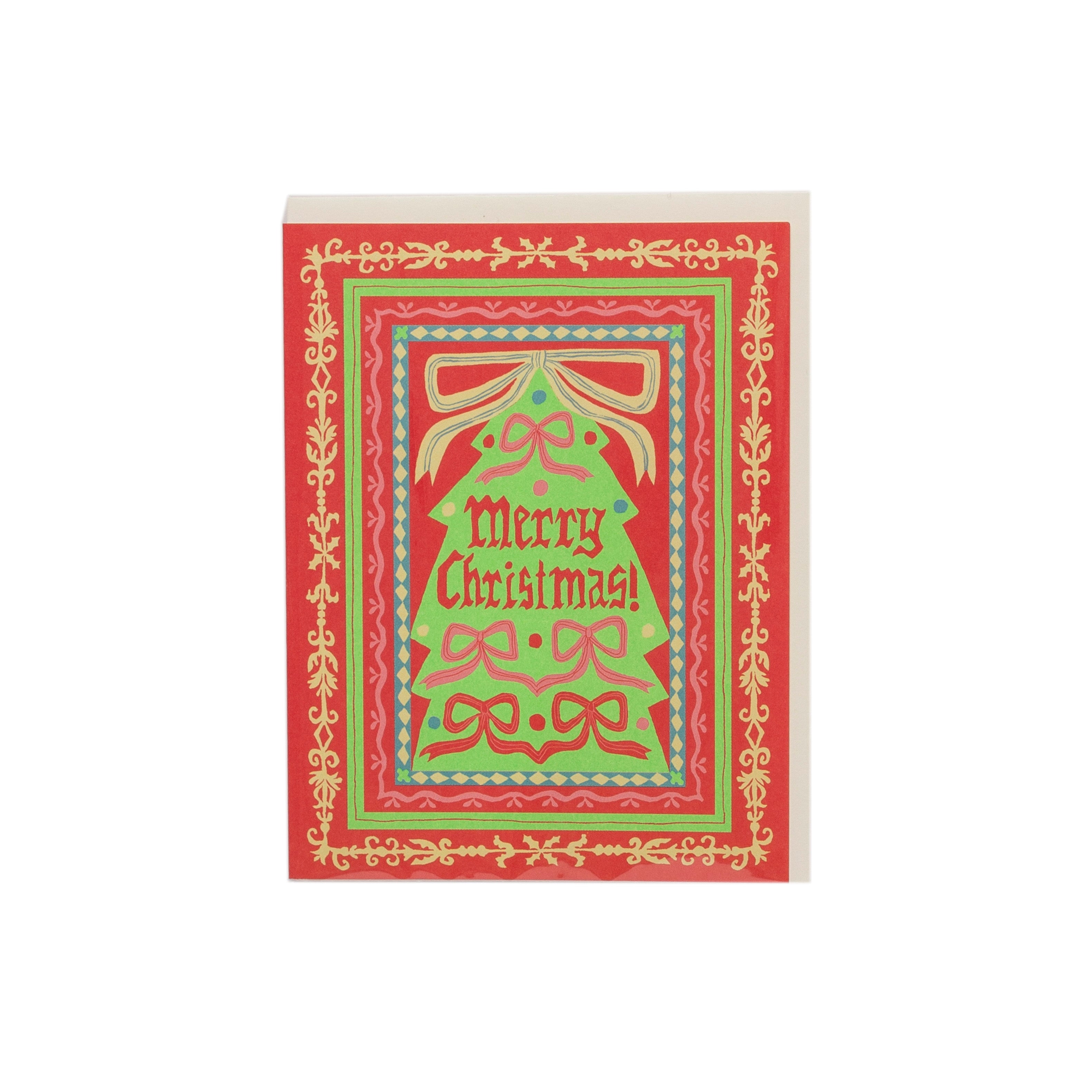 Christmas Stamp Greeting Card