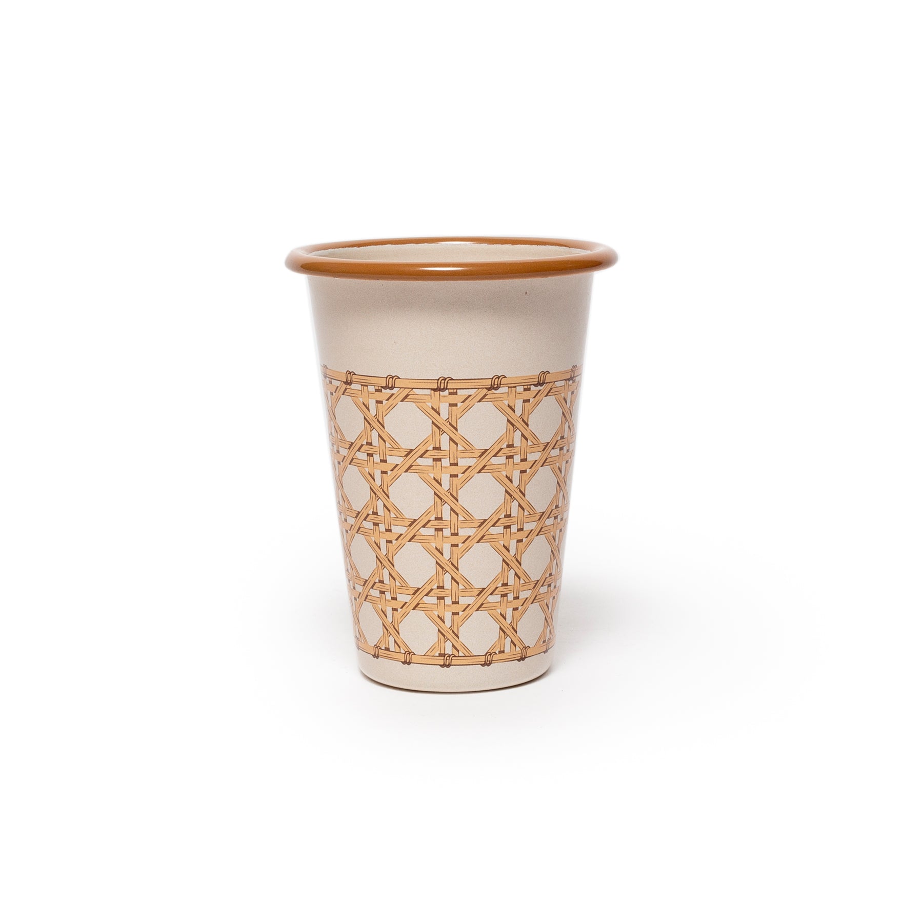 Domino x CCH Wicker Tumbler in Almond