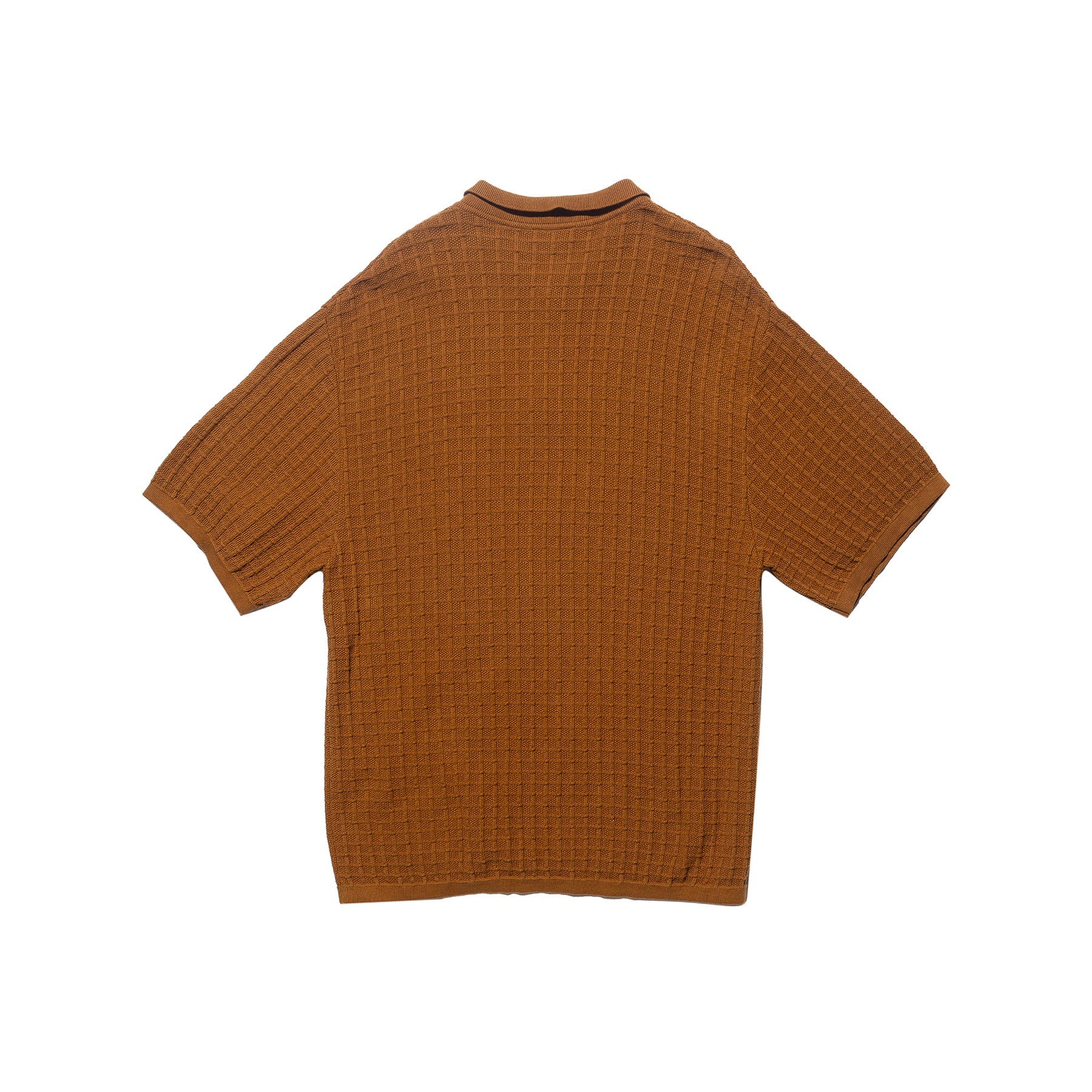 Foret Loch Short Sleeve Knit Polo Rubber