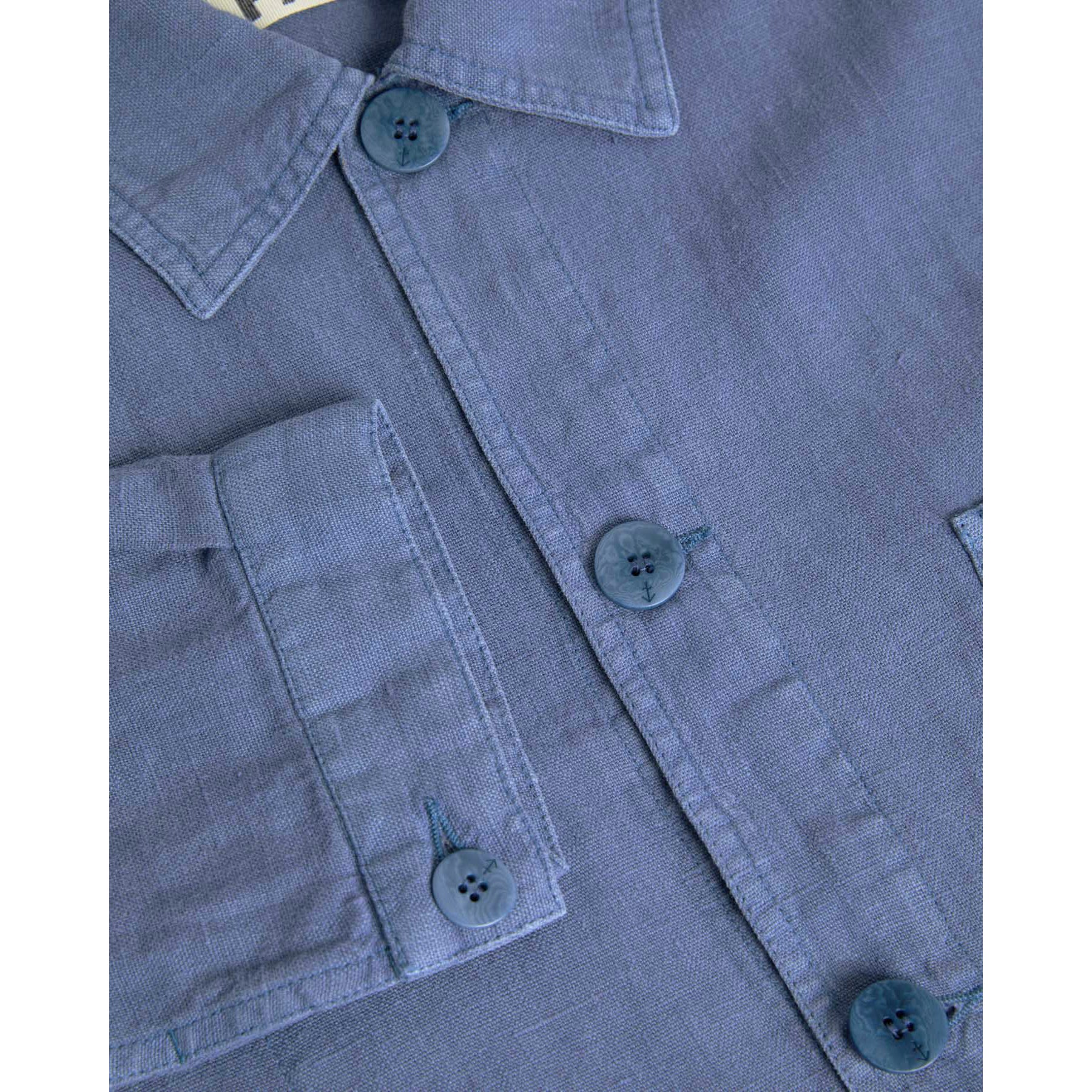 La Paz Baptista Linen Indigo Jacket