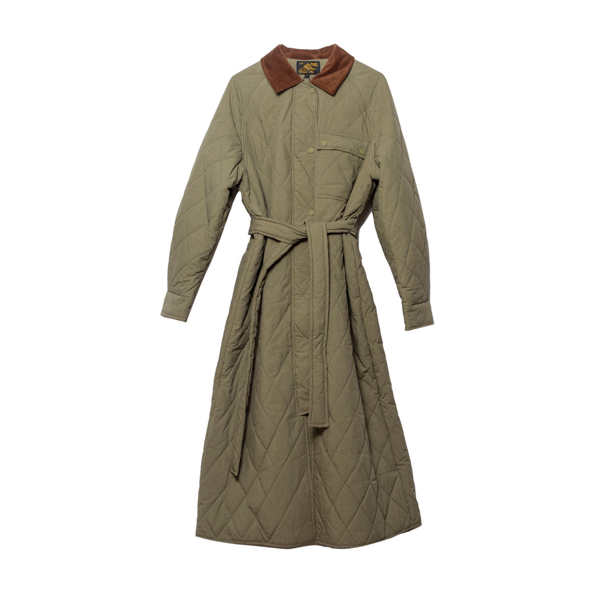 Le Mont Saint Michel Moska Padded Long Coat
