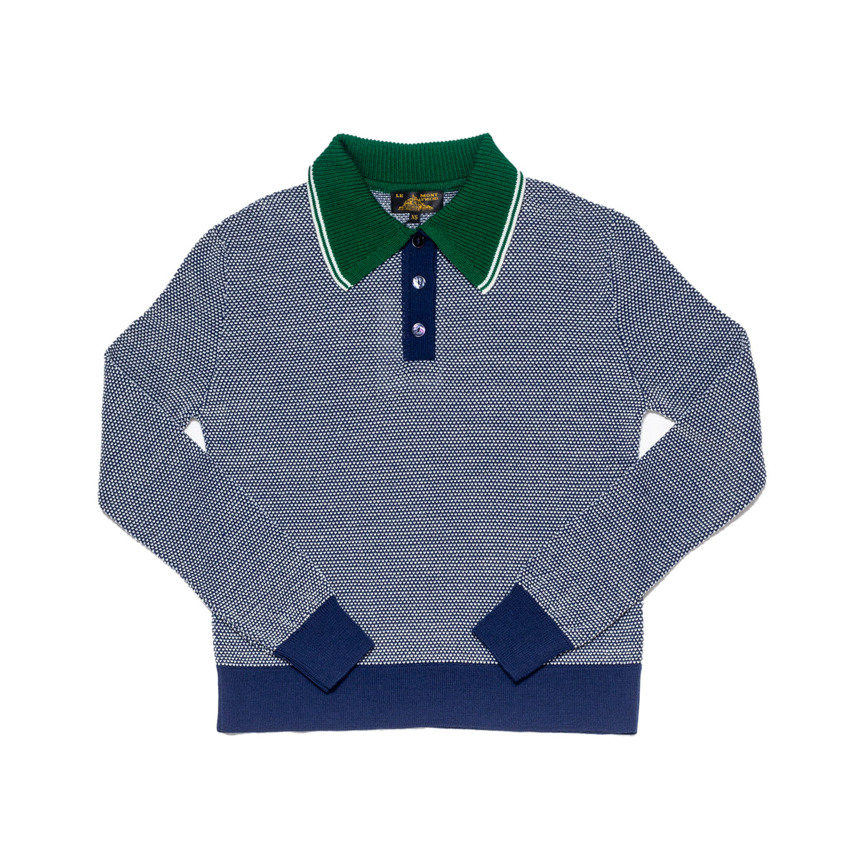 Le Mont Saint Michel Sakina Bicolored Knit Sweater