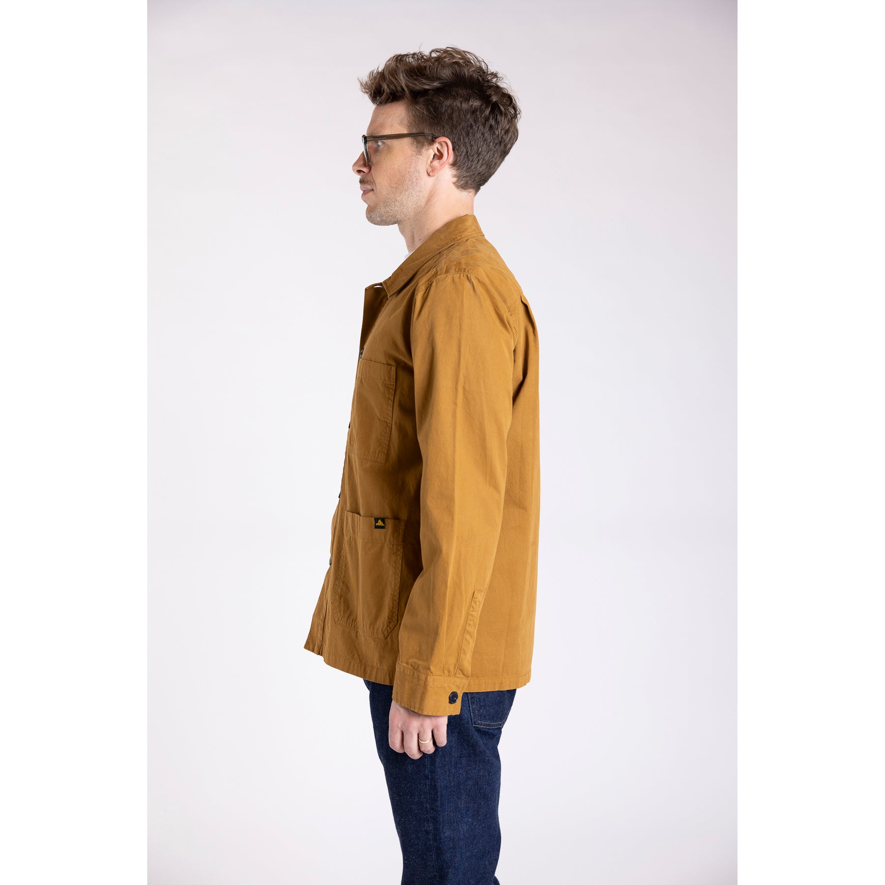 Le Mont Saint Michel Viro Oversize Shirt Camel