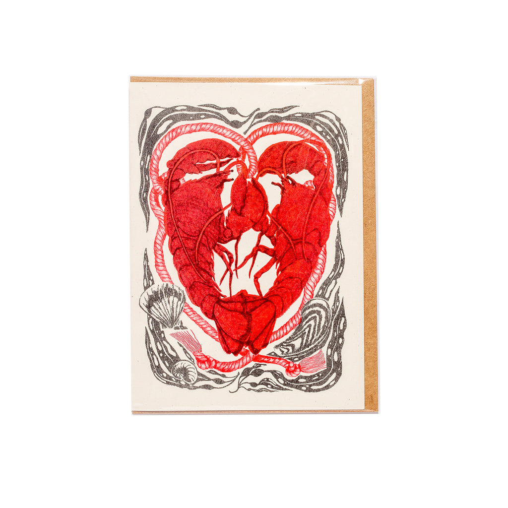Lobster Heart Card