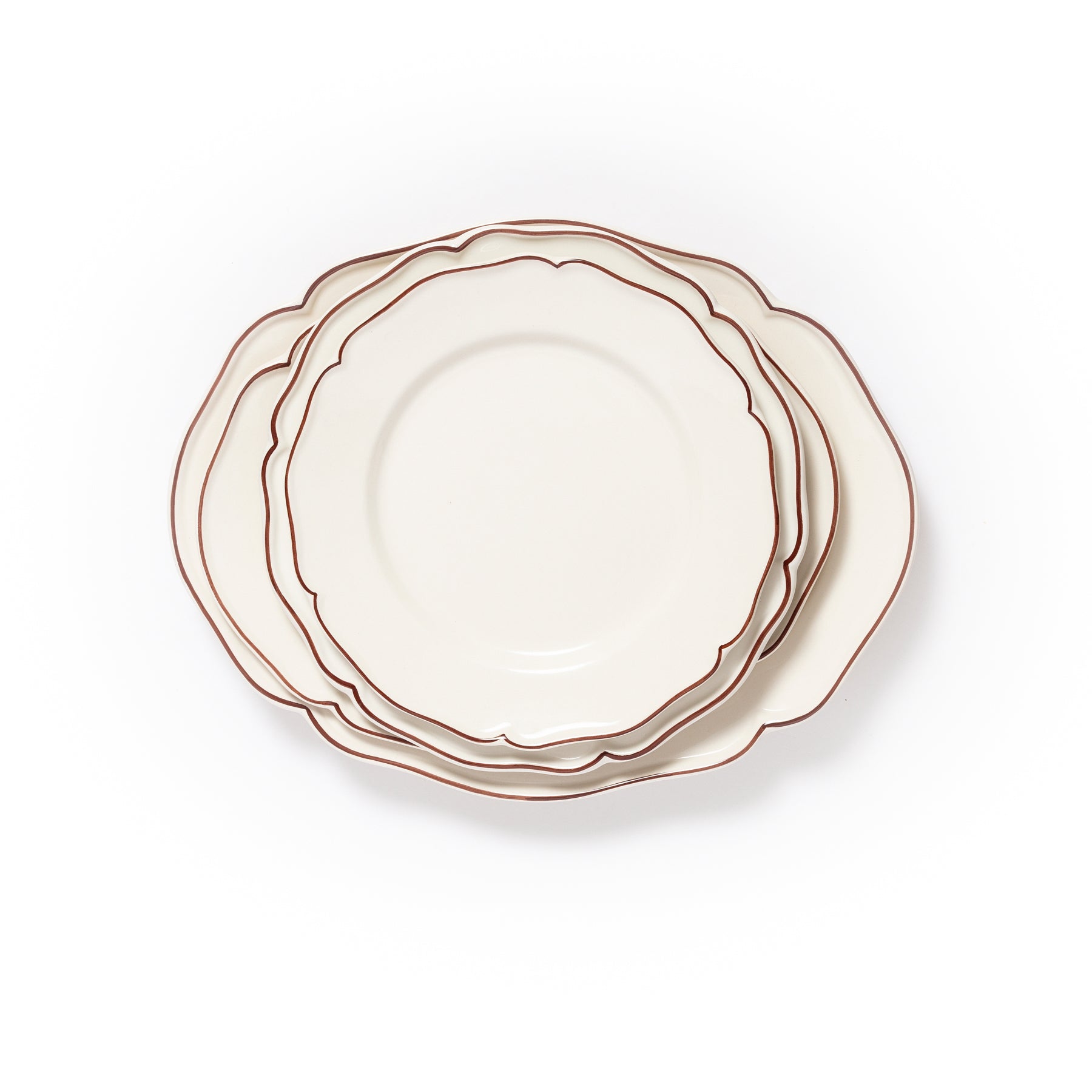 Vicolo Via Mameli Trattoria Large Oval Platter