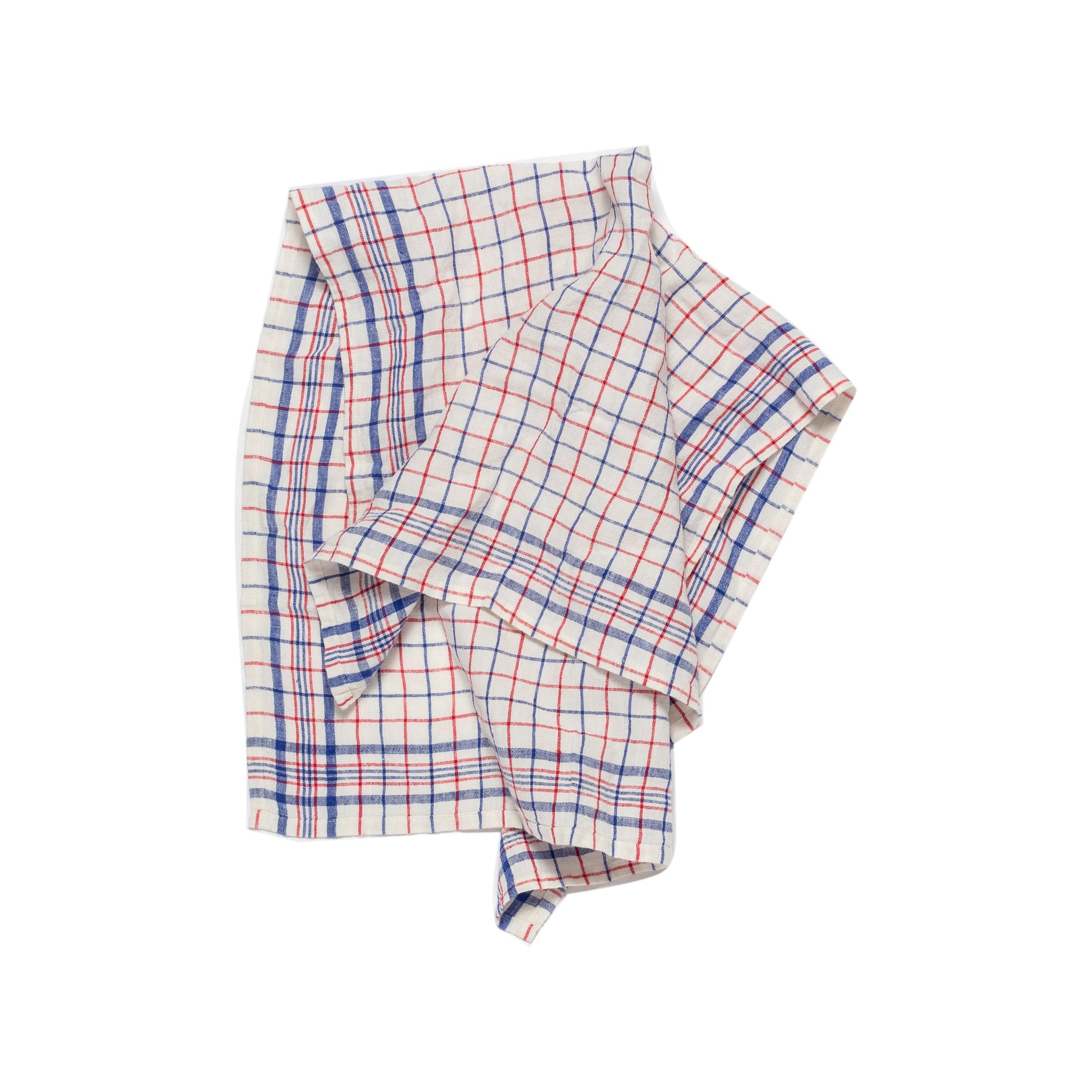 Blue and Red Bistro Napkin Set