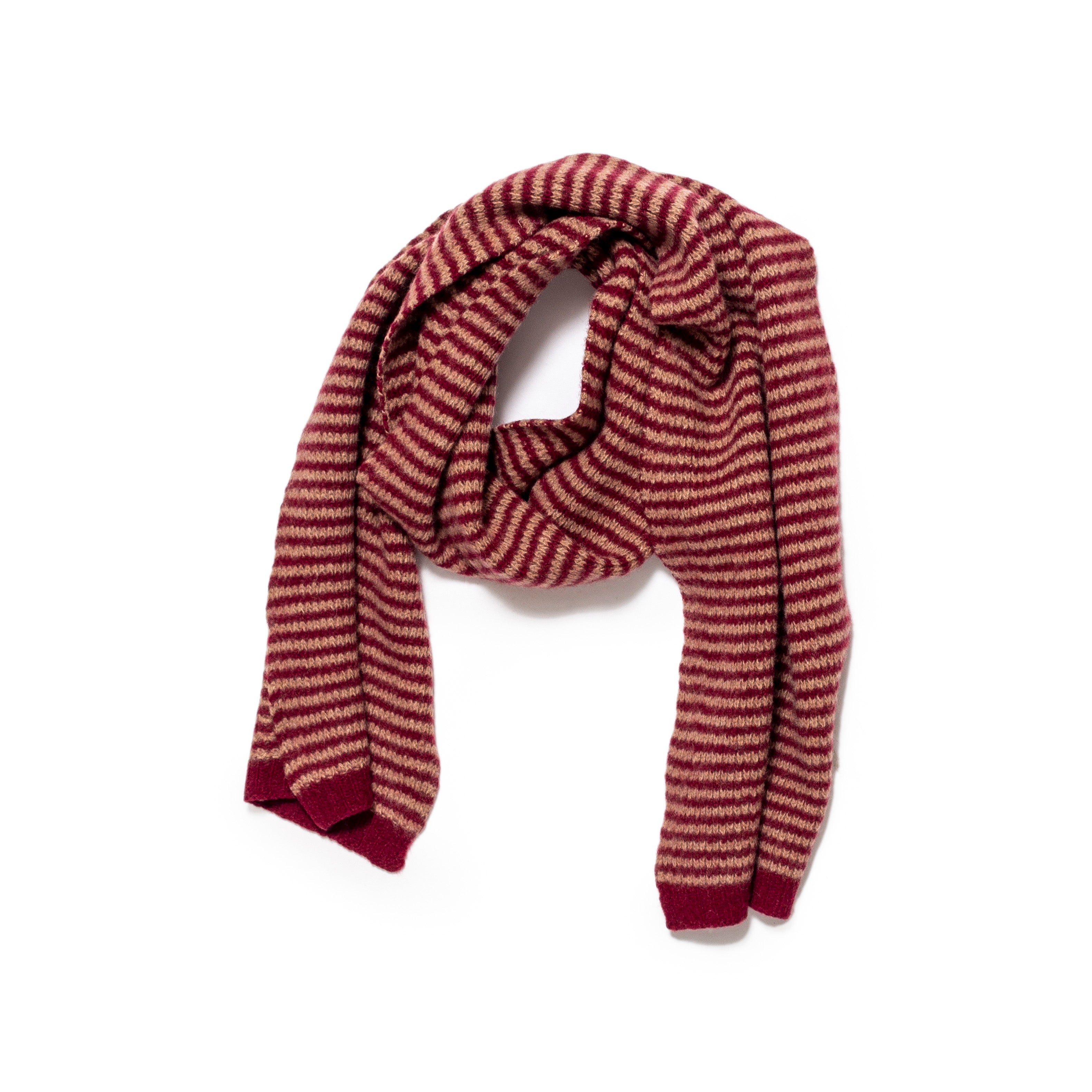 Corded Stripe Scarf