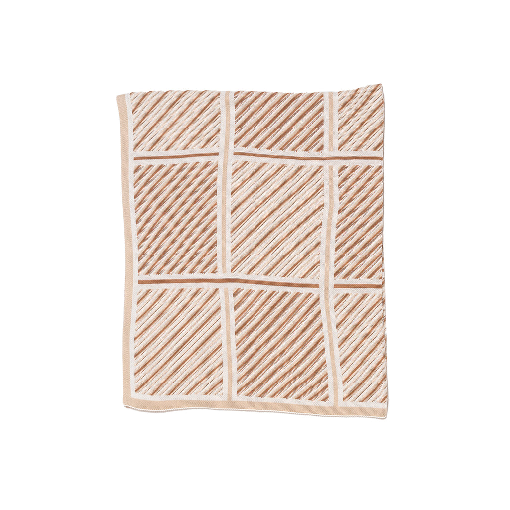 Made Here New York Russet Cotton Throw Blanket