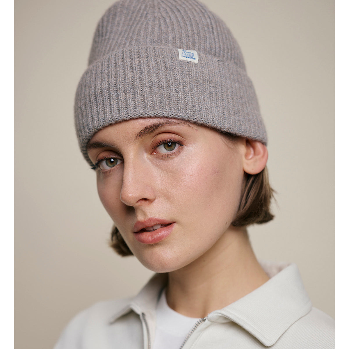 Merz b. Schwanen Merino Wool Silk Cashmere Beanie
