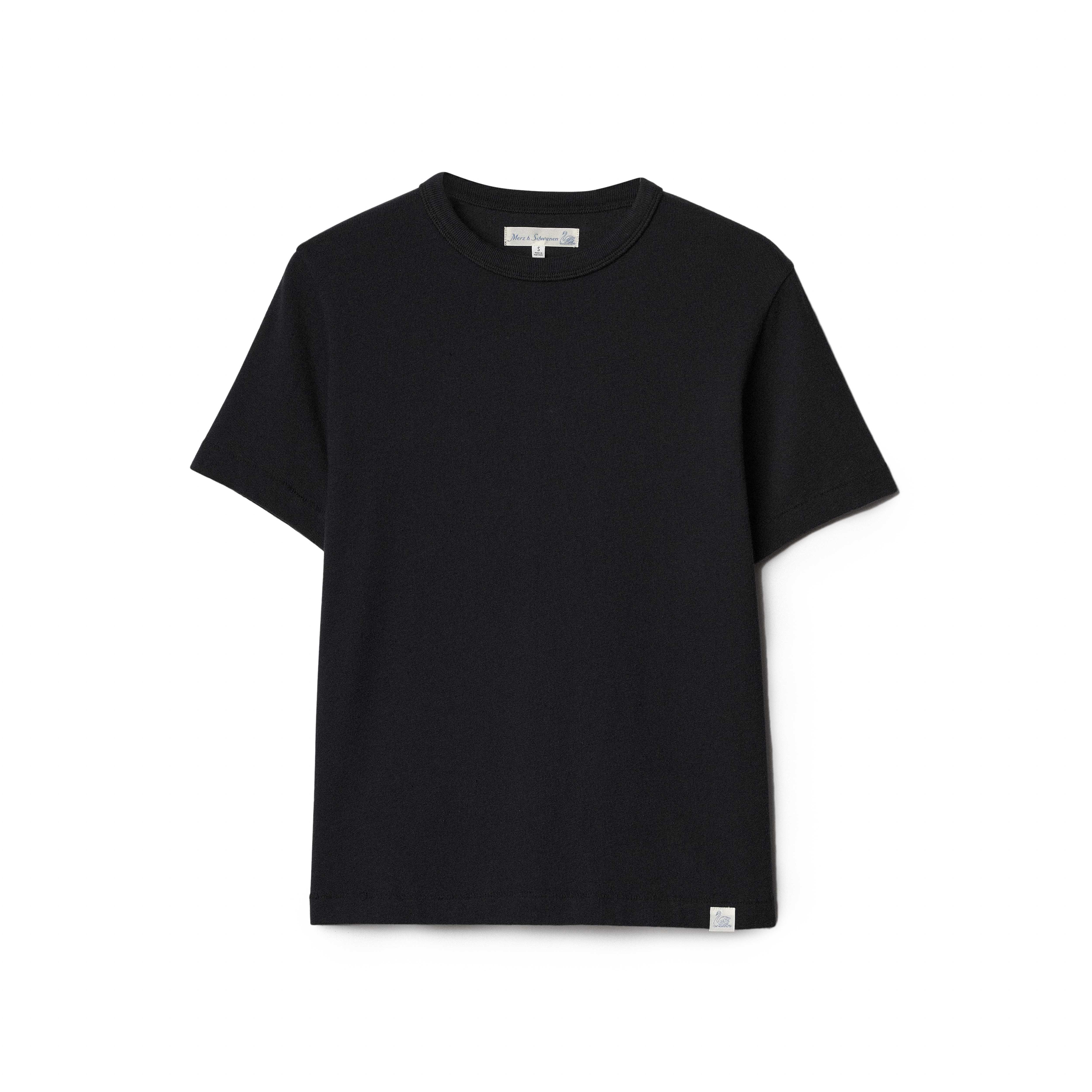Merz b. Schwanen Authentic Jersey Tee Black | Clove & Creek
