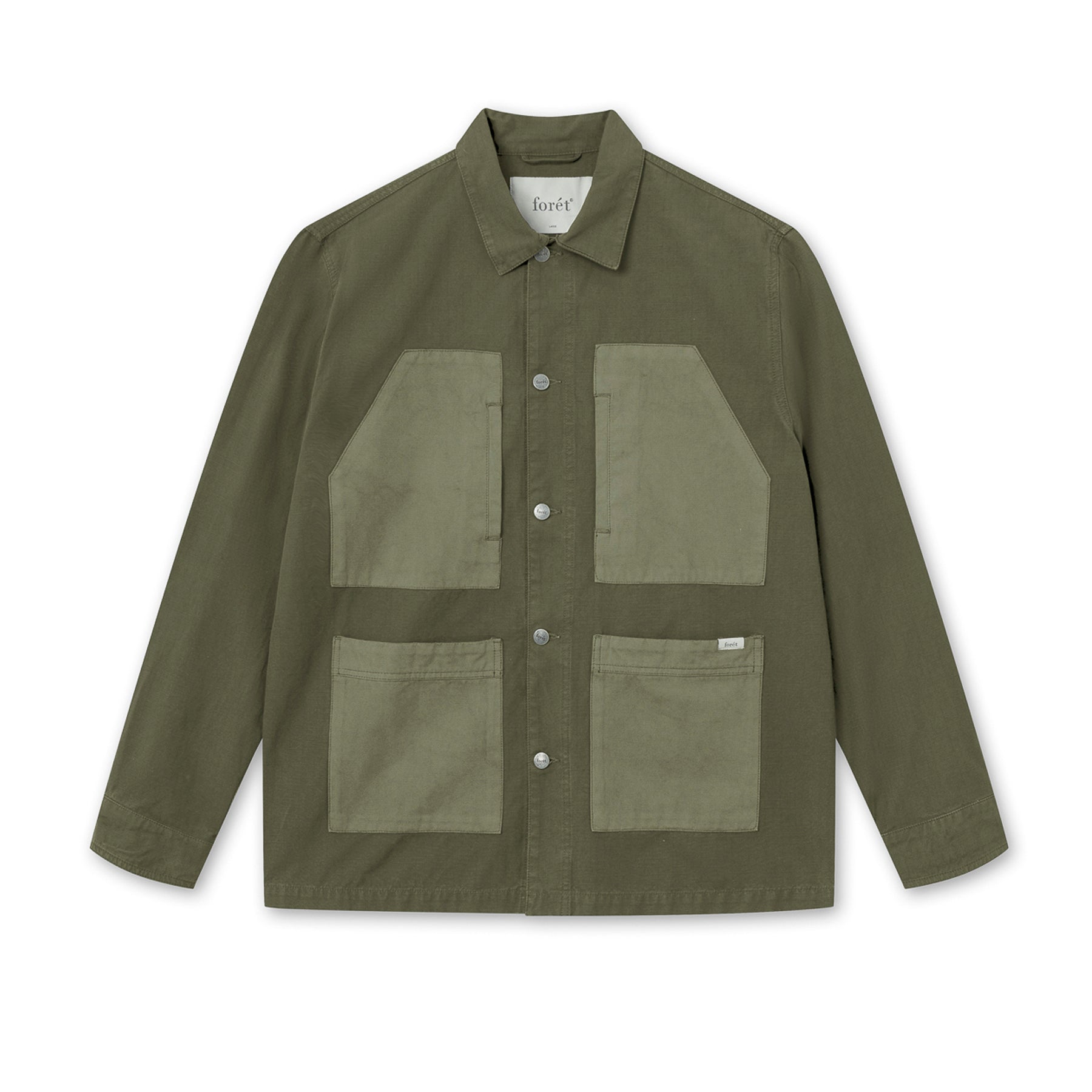 Foret Amble Overshirt Army