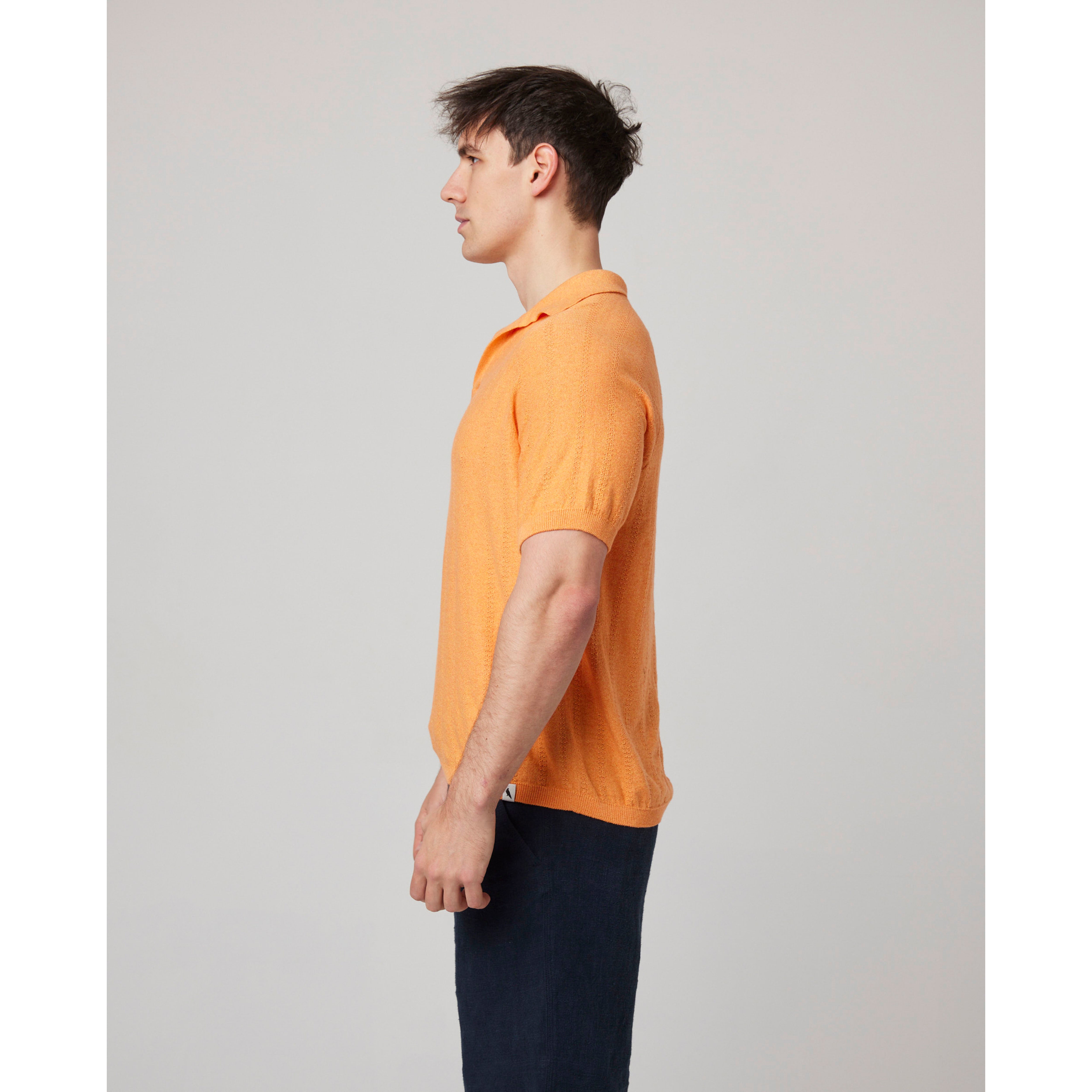 Peregrine Alma Polo Shirt in Apricot