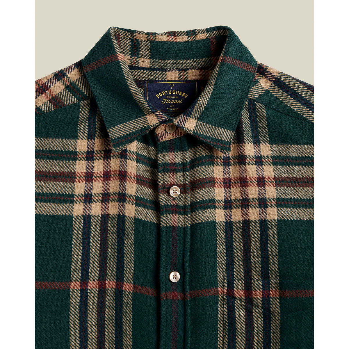 Portuguese Flannel Cervo Woven Shirt