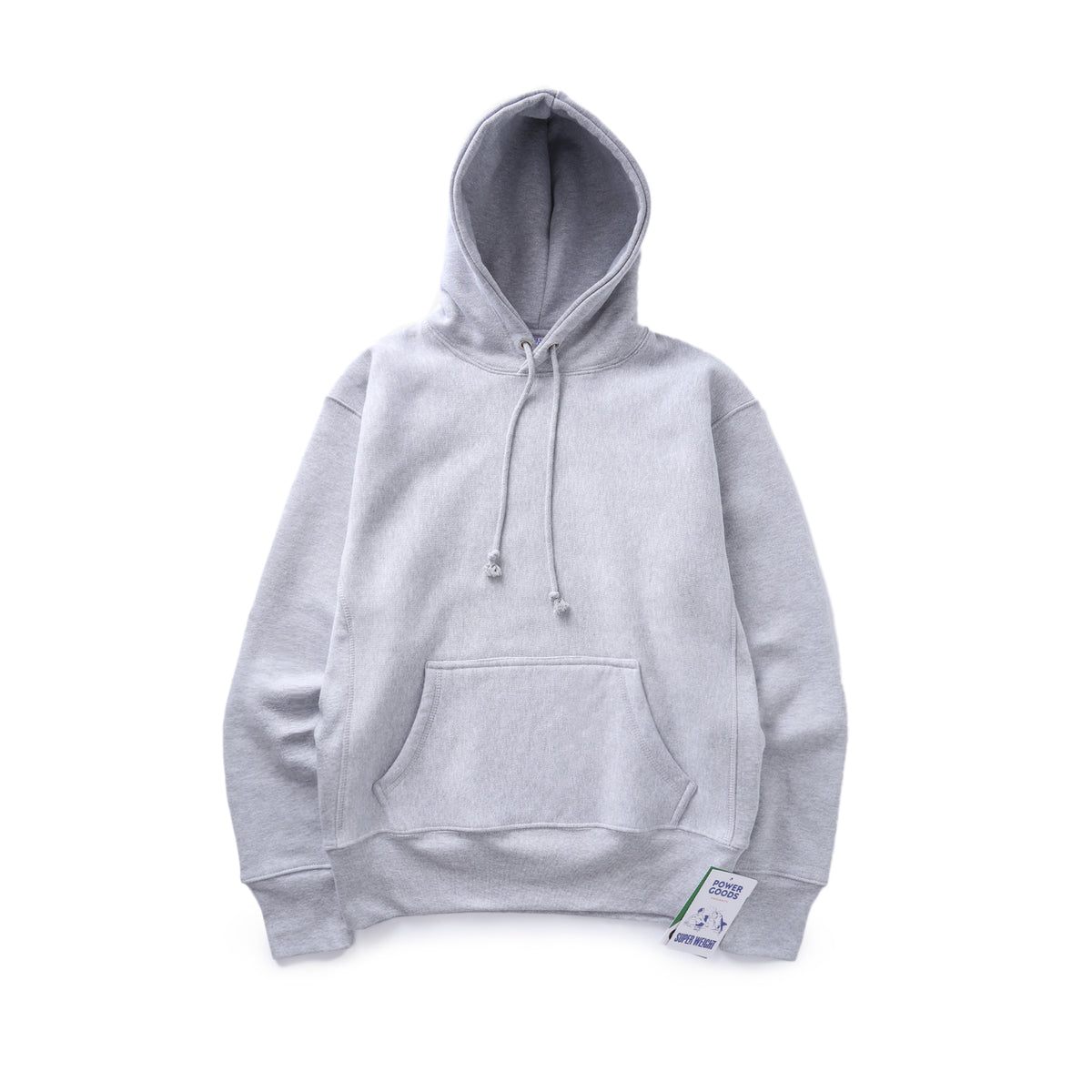 Power Goods Super Weight Hoodie in Heather Gray