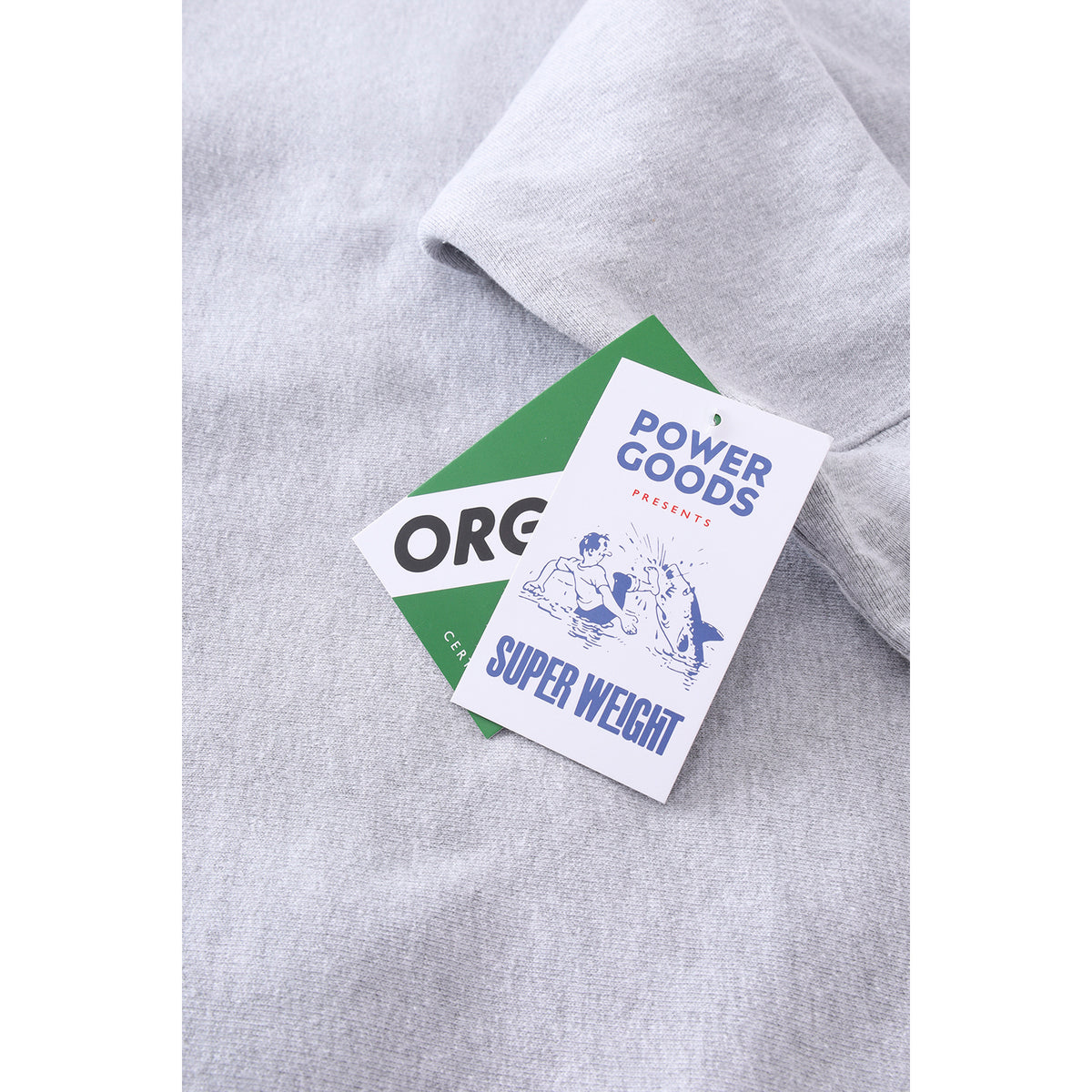 Power Goods Super Weight Crew Sweatshirt in Heather Gray