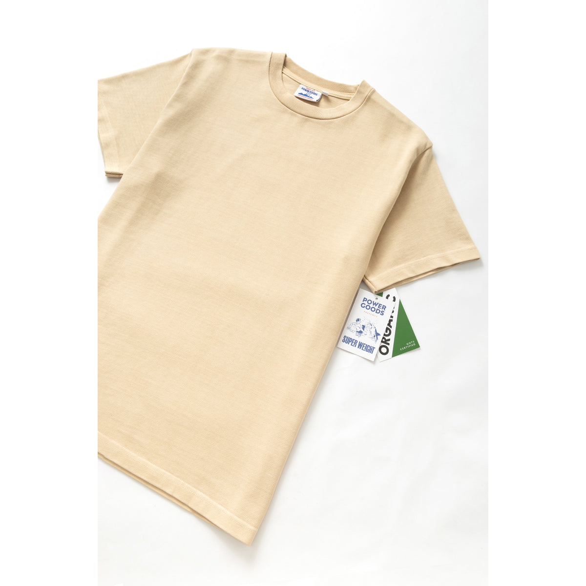 Power Goods Super Weight Tee in Putty
