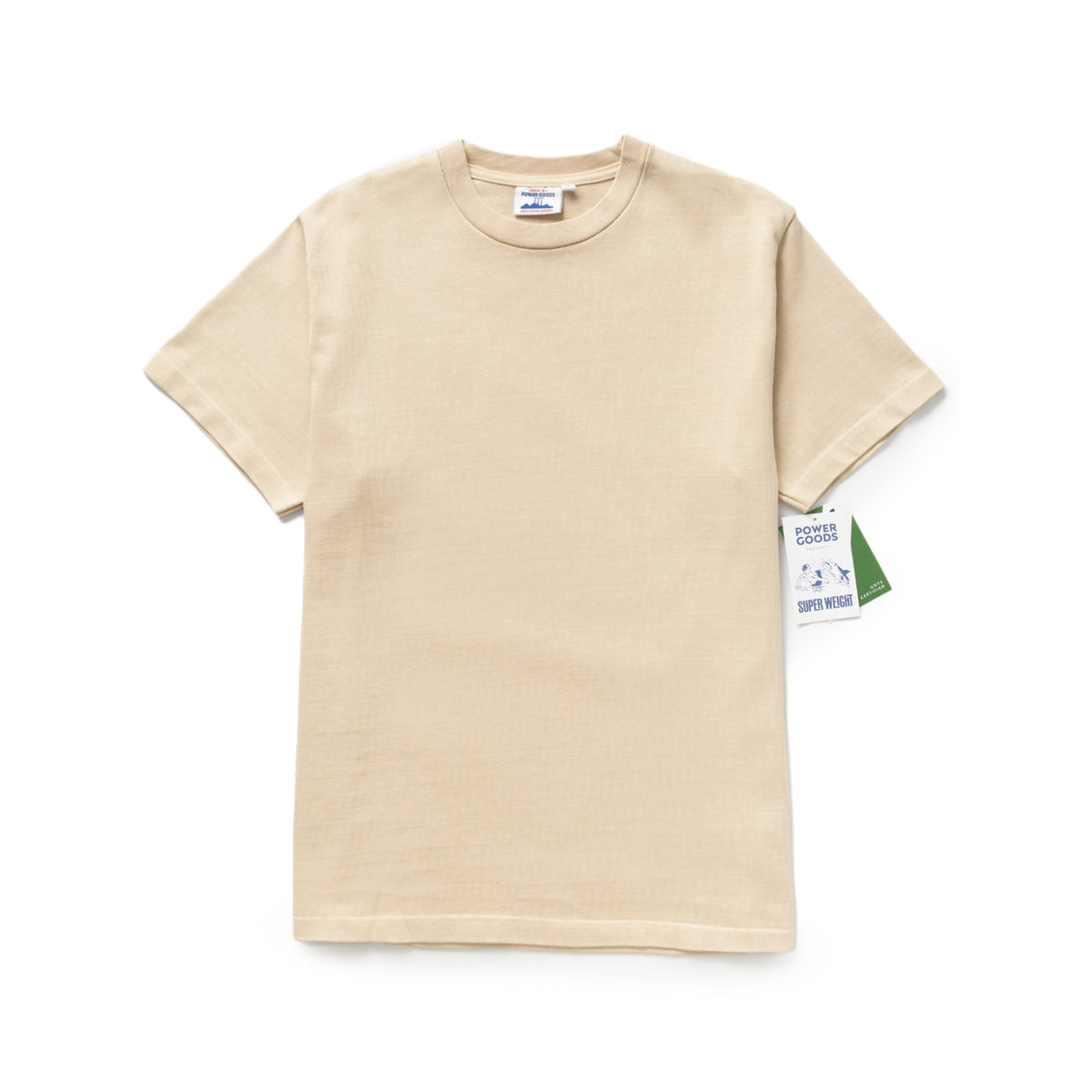 Power Goods Super Weight Tee in Putty