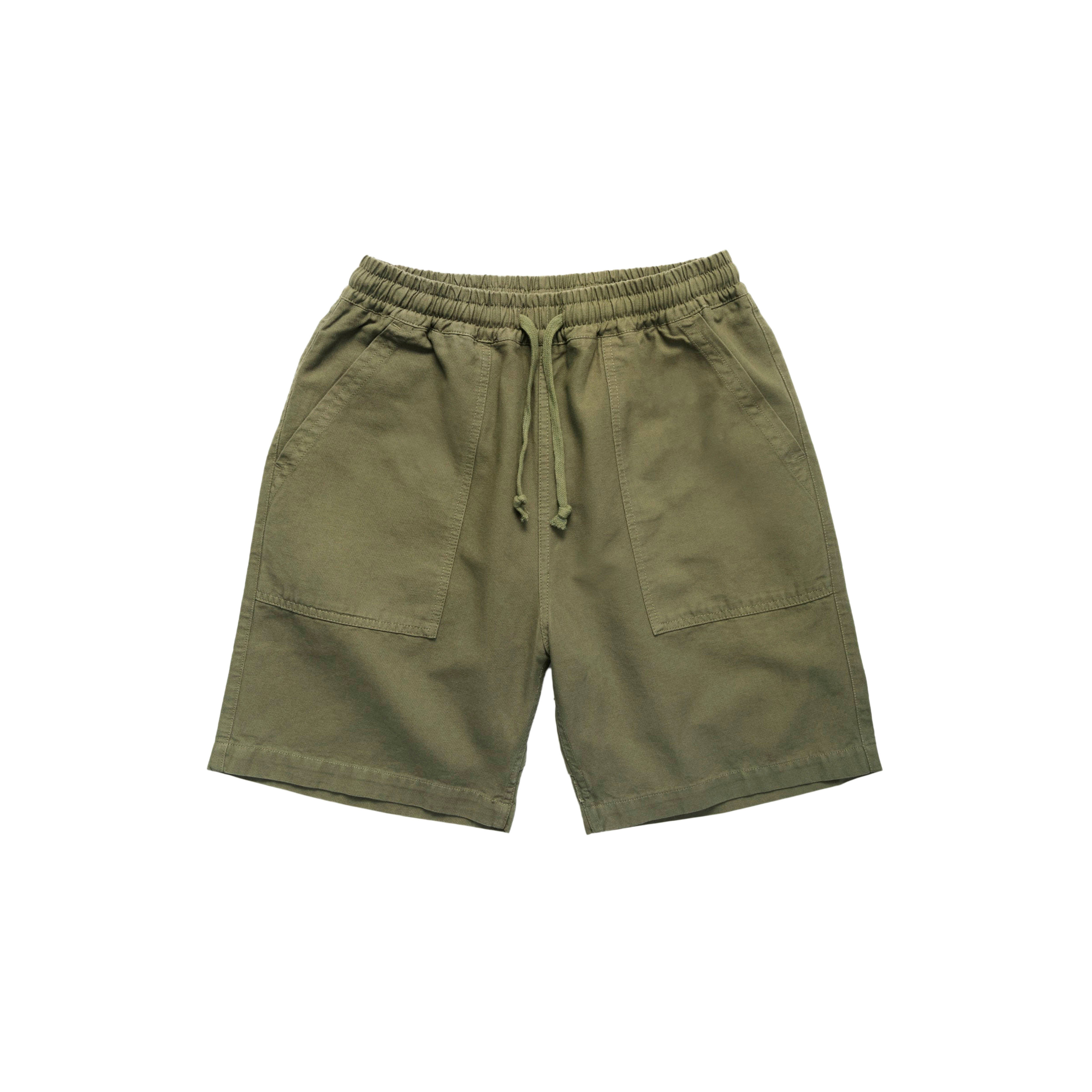 Service Works Canvas Chef Shorts Olive | Clove & Creek