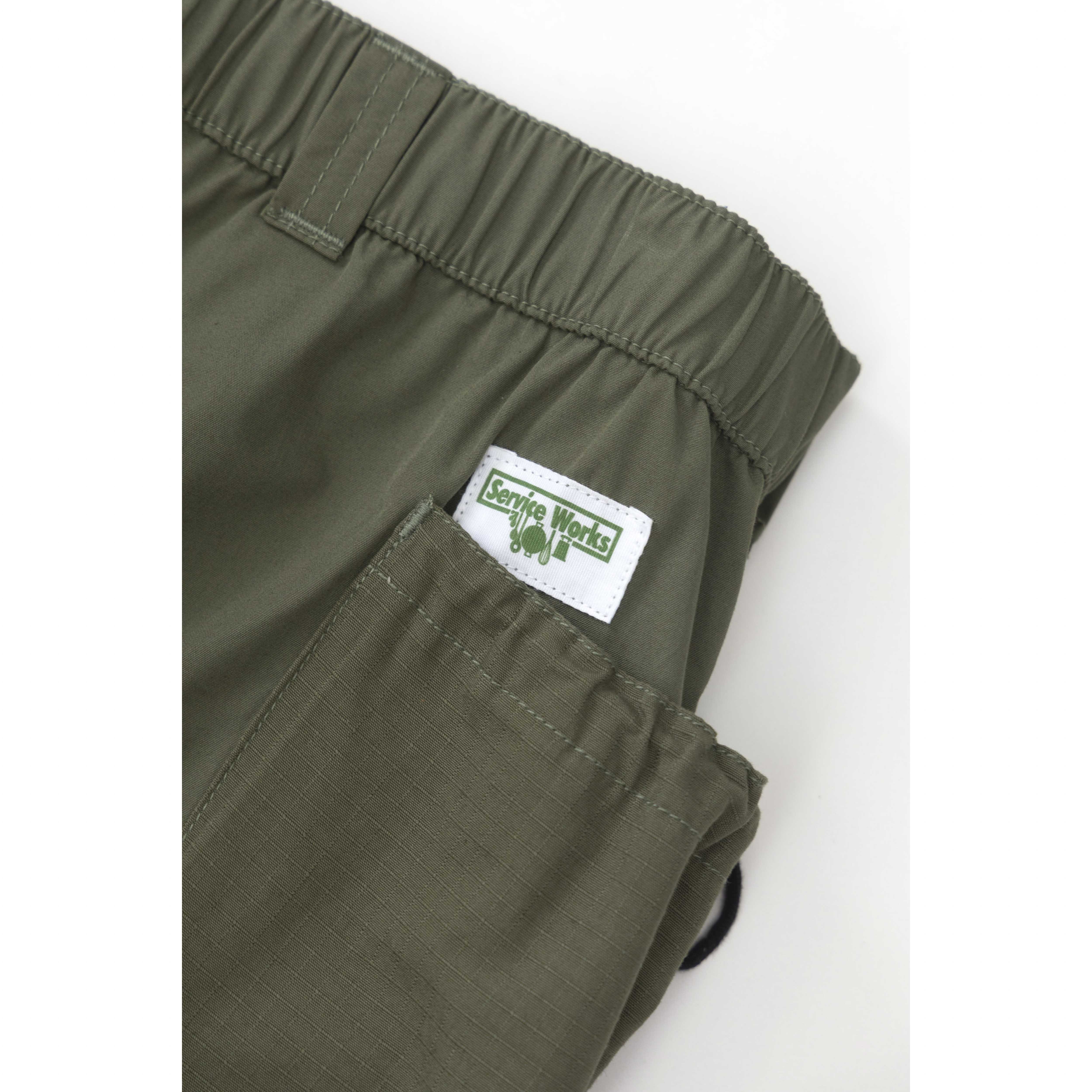 Service Works Gardener Shorts in Olive