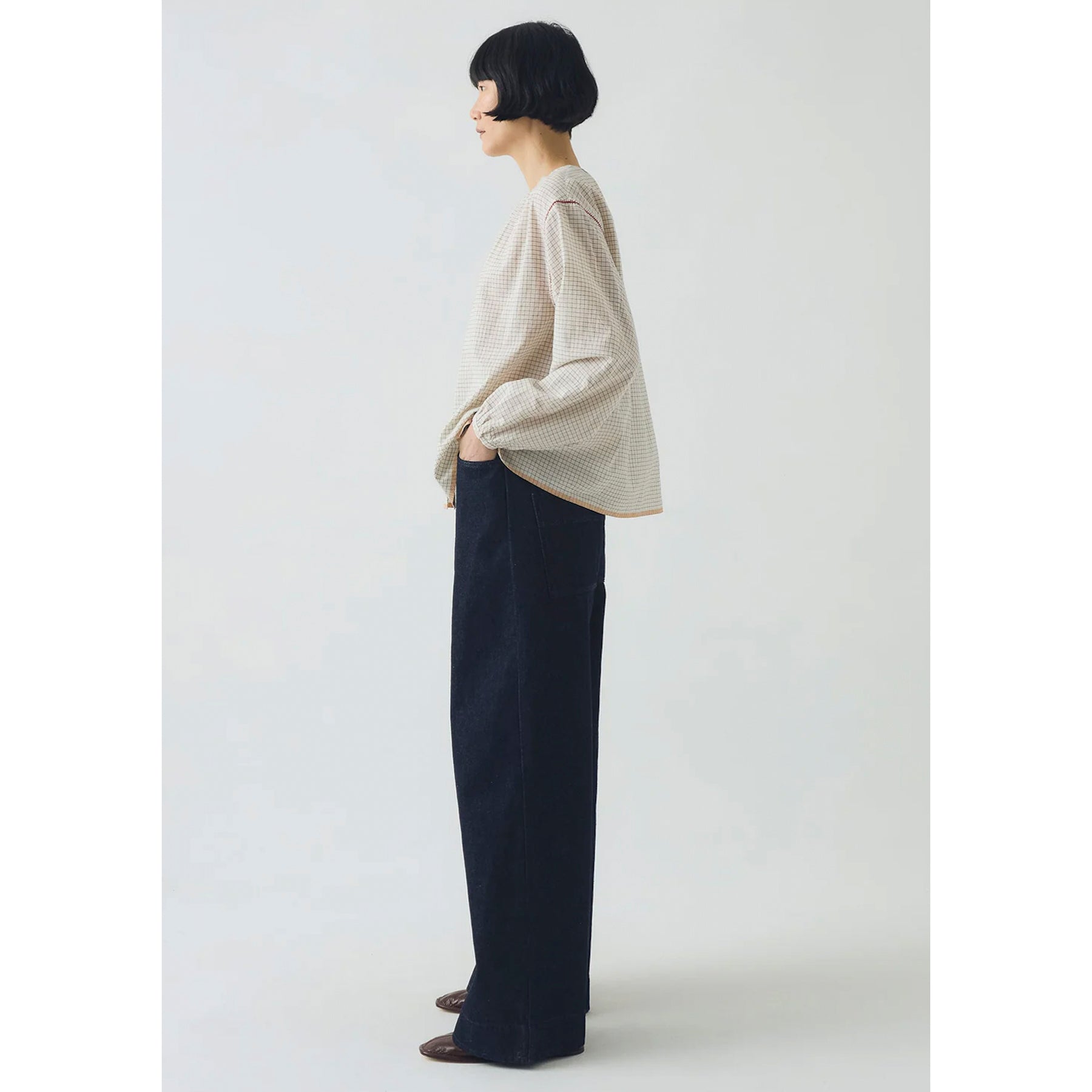 Toast Graph Check Shirt