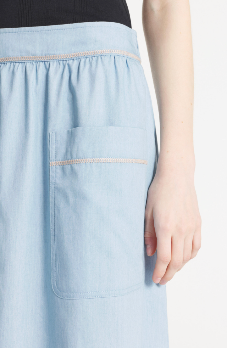 Le Mont Justa Pleated Skirt